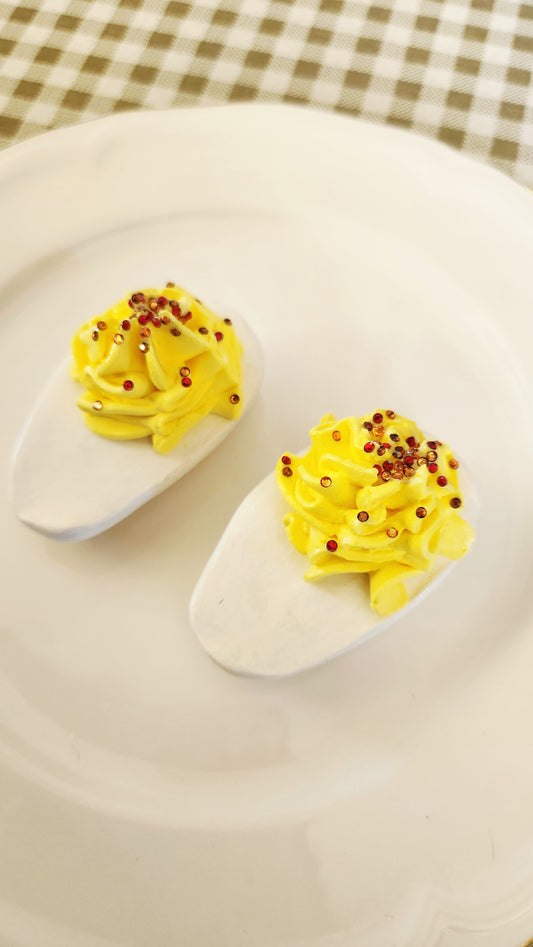Deviled Eggs — Handcrafted Food Sculpture