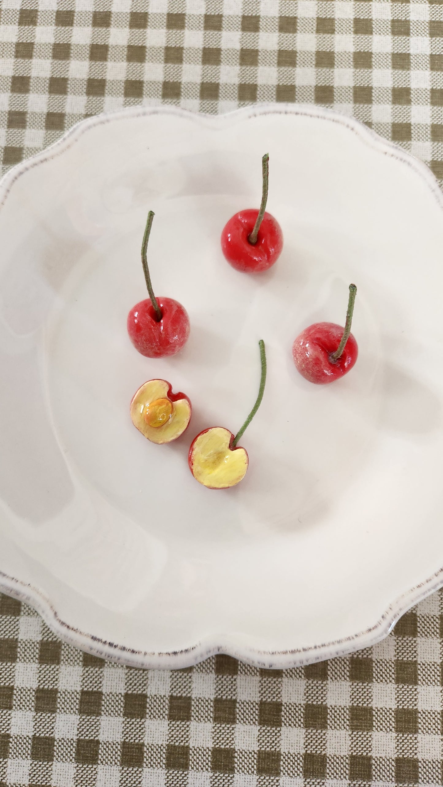 Rainier Cherries Handcrafted Food Sculpture