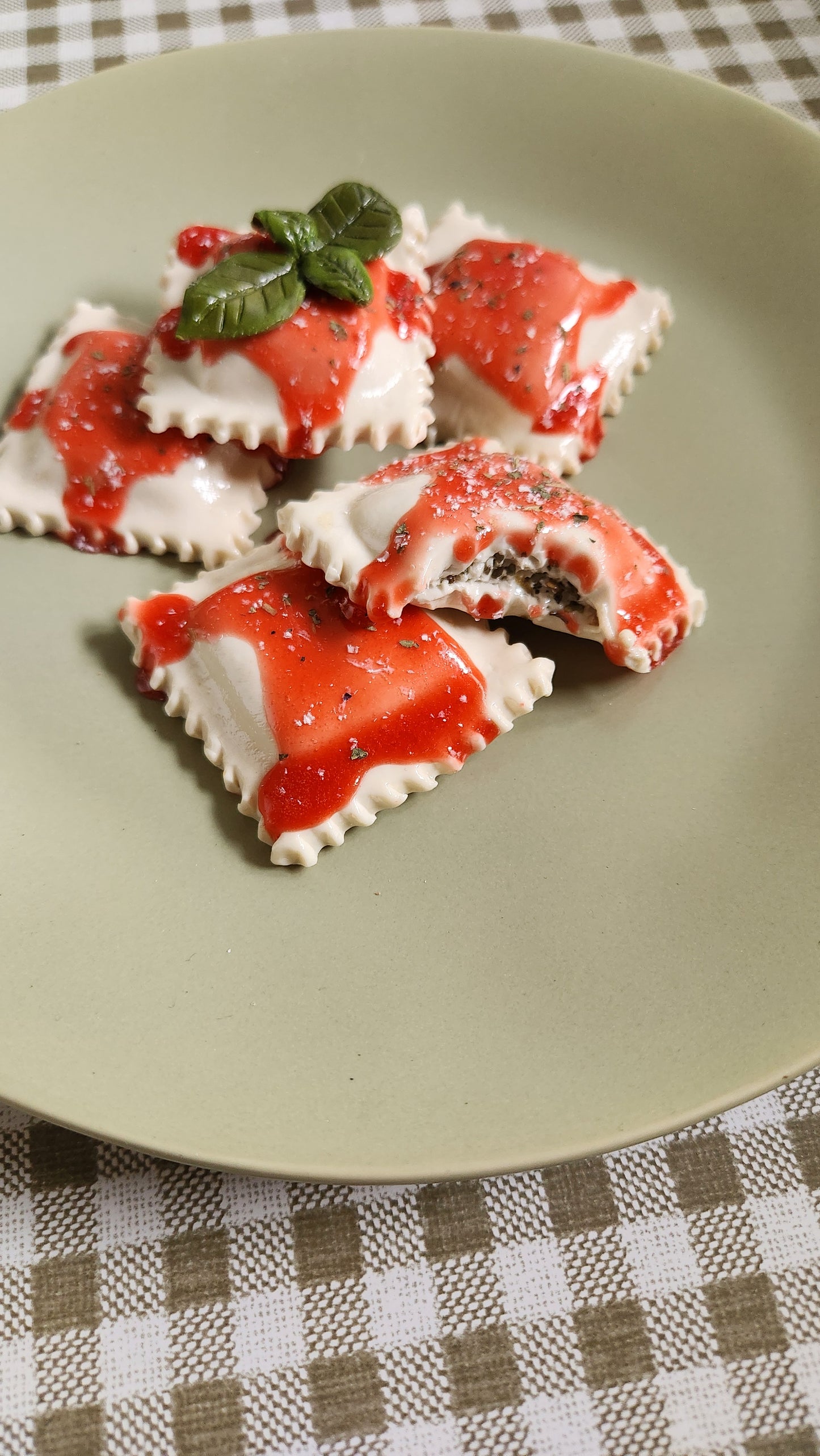 Ravioli — Handcrafted Food Sculpture