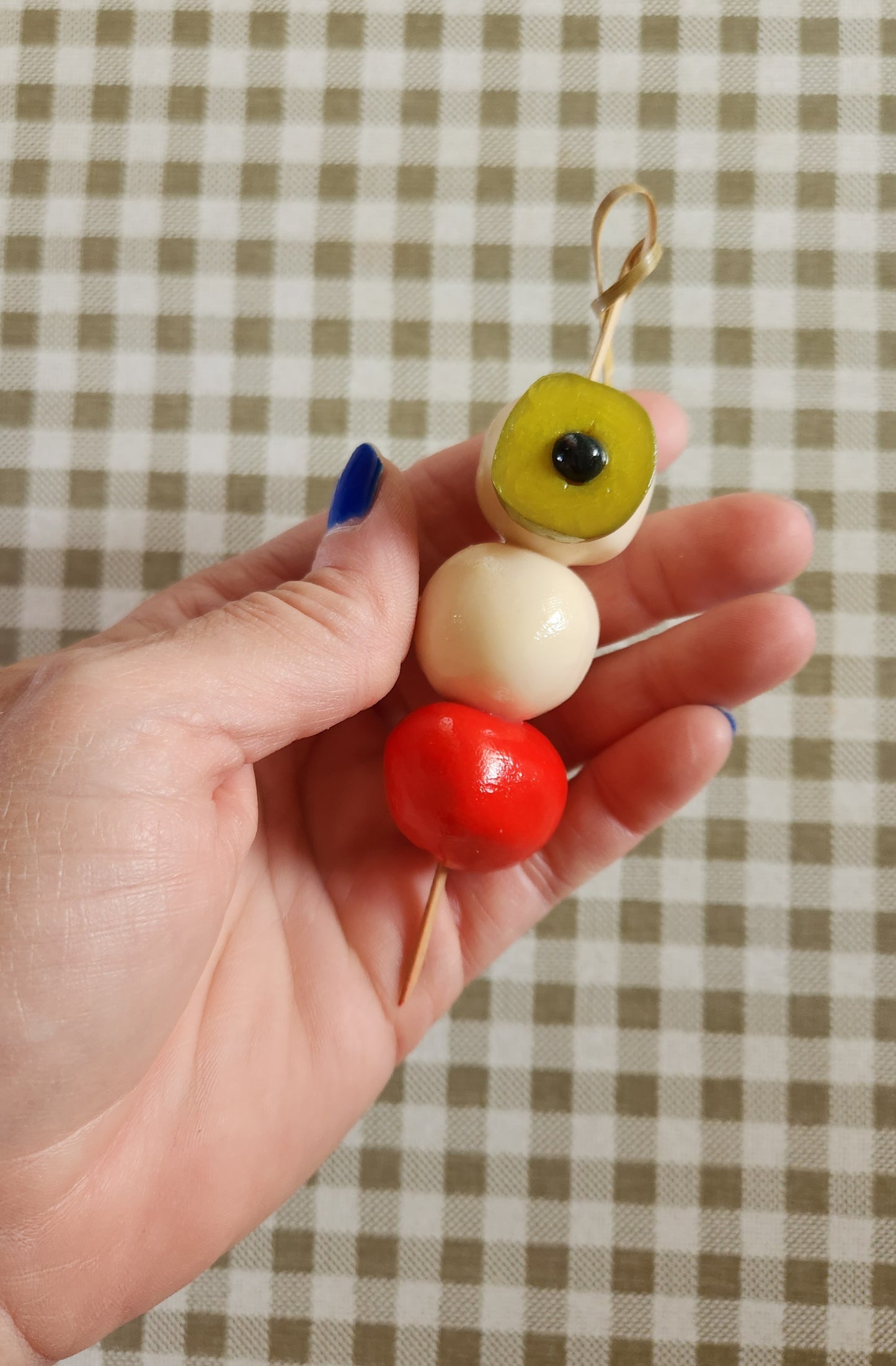 Olive Eye Skewers — Handcrafted Food Sculpture