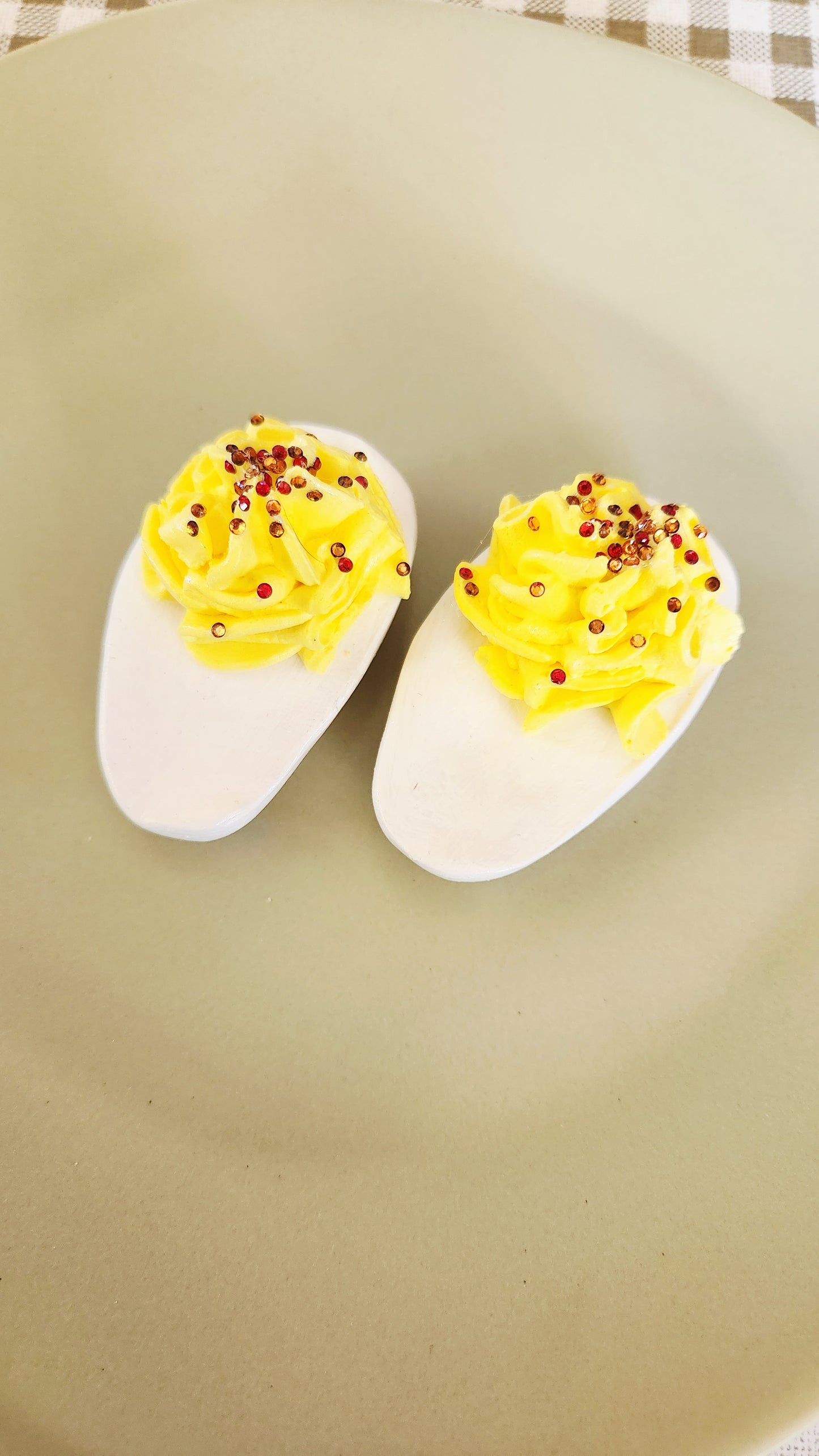 Deviled Eggs — Handcrafted Food Sculpture