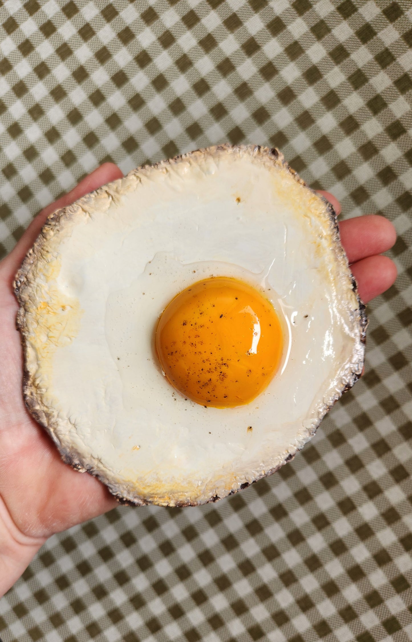 Fried Egg— Handcrafted Food Sculpture