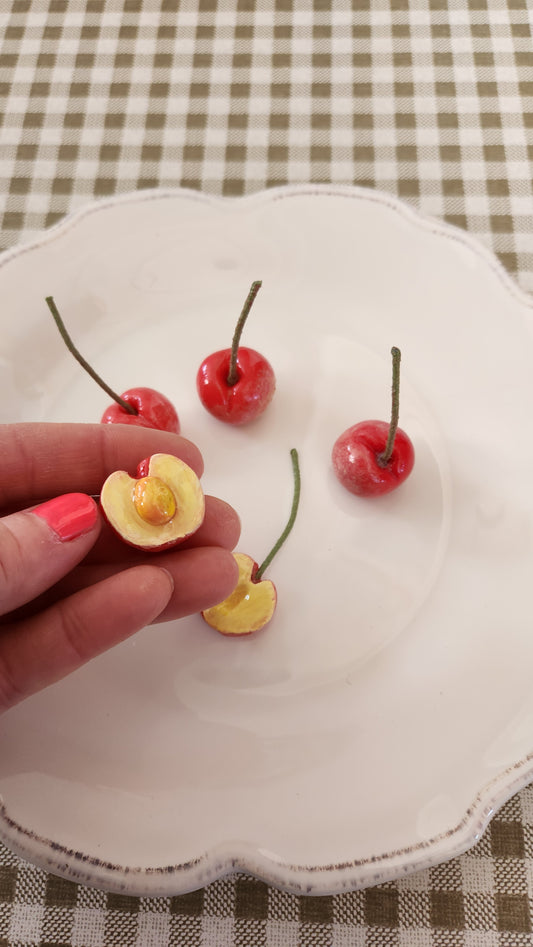 Rainier Cherries Handcrafted Food Sculpture
