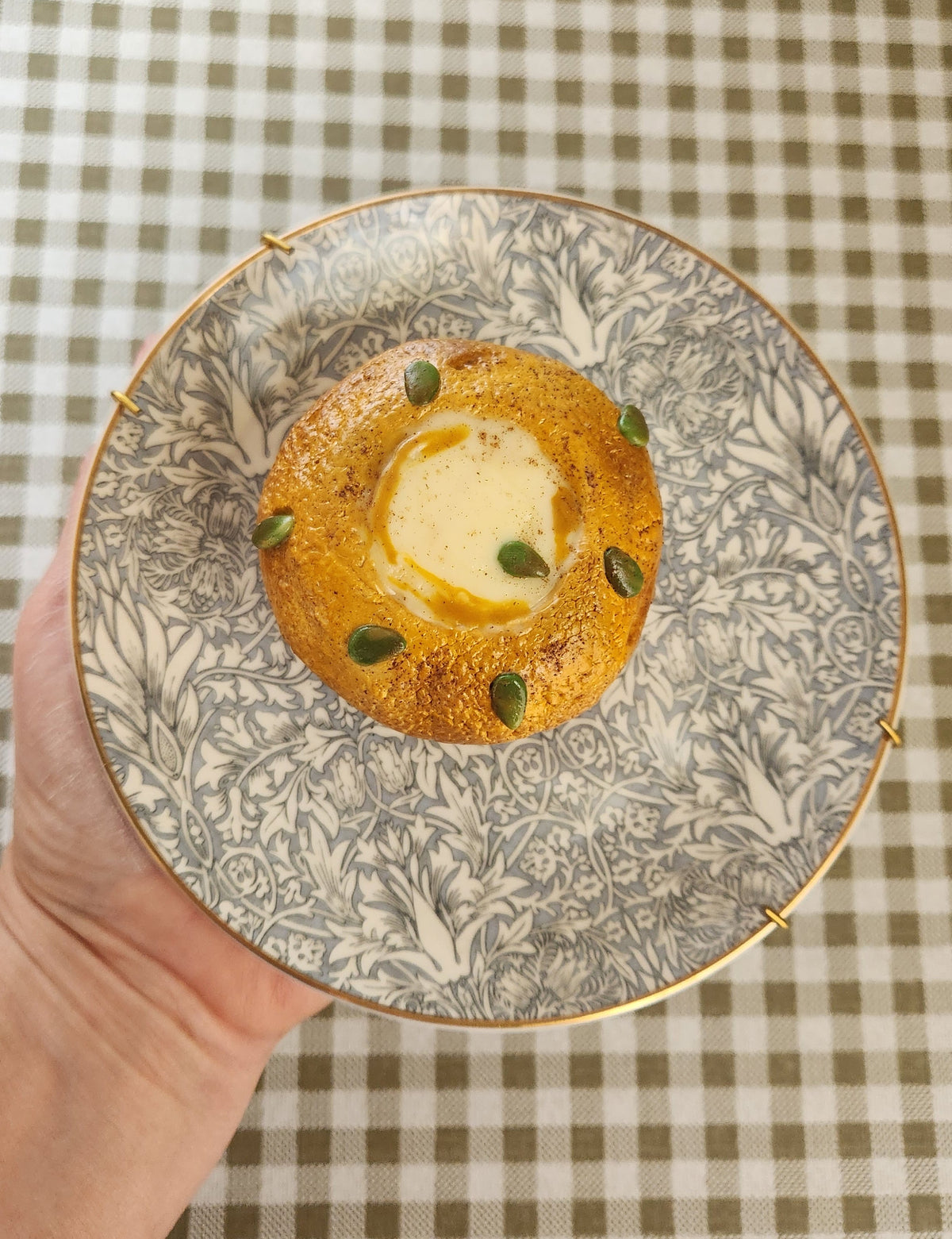 Pumpkin Cream Cheese Muffin — Handcrafted Food Sculpture