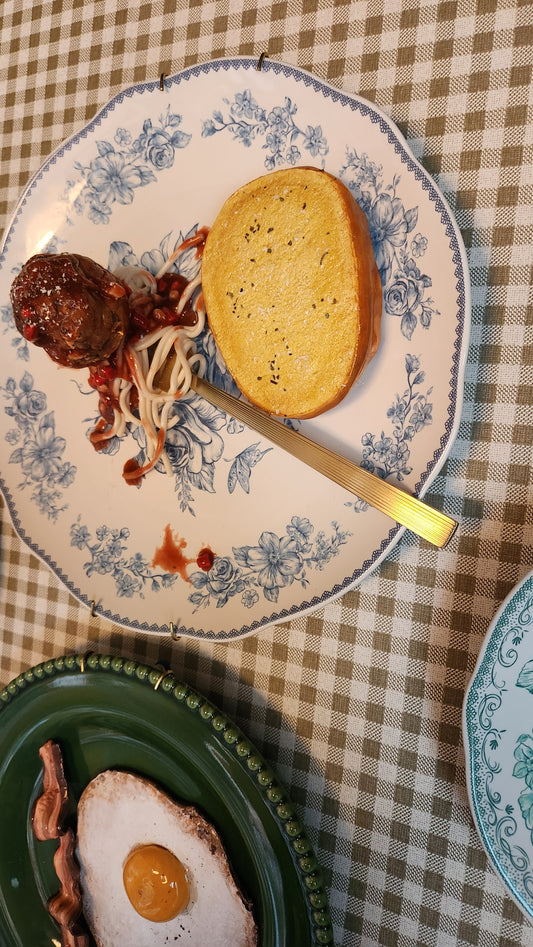 "The Perfect Bite"— Handcrafted Food Sculpture ON PLATE