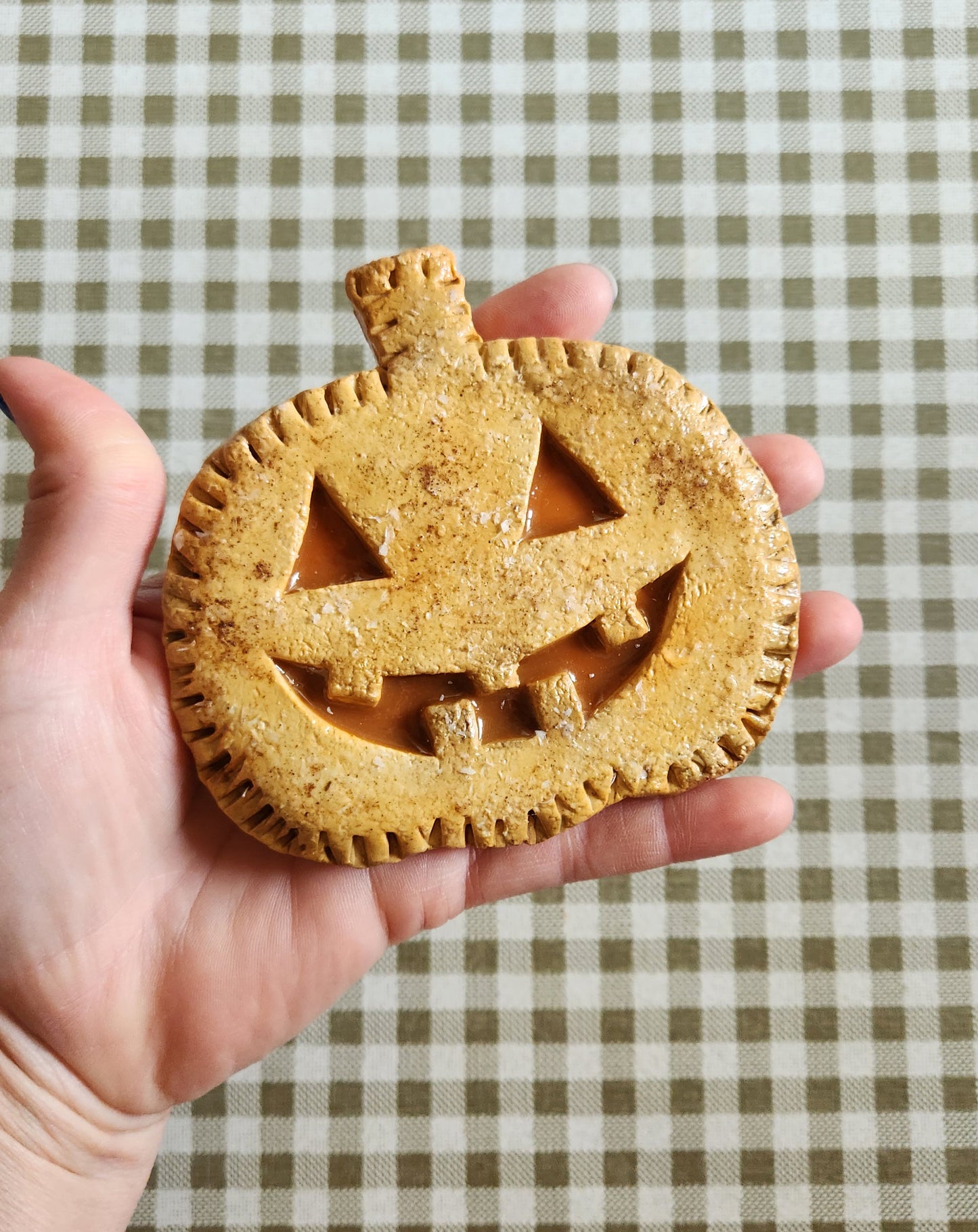 Pumpkin Hand Pie — Handcrafted Food Sculpture