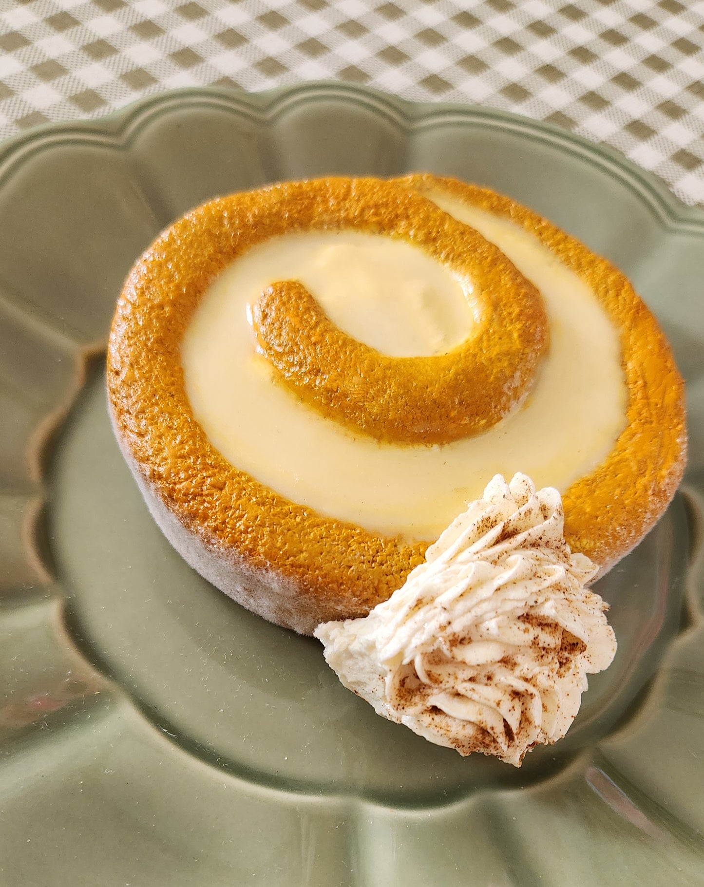 Pumpkin Roll — Handcrafted Food Sculpture