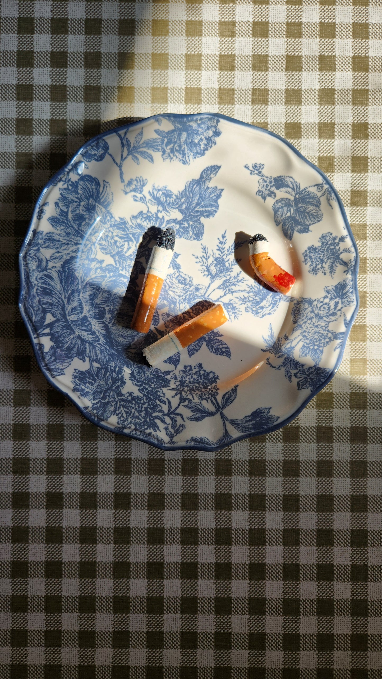 Set of 3 Cigarettes — Handcrafted Food Sculpture