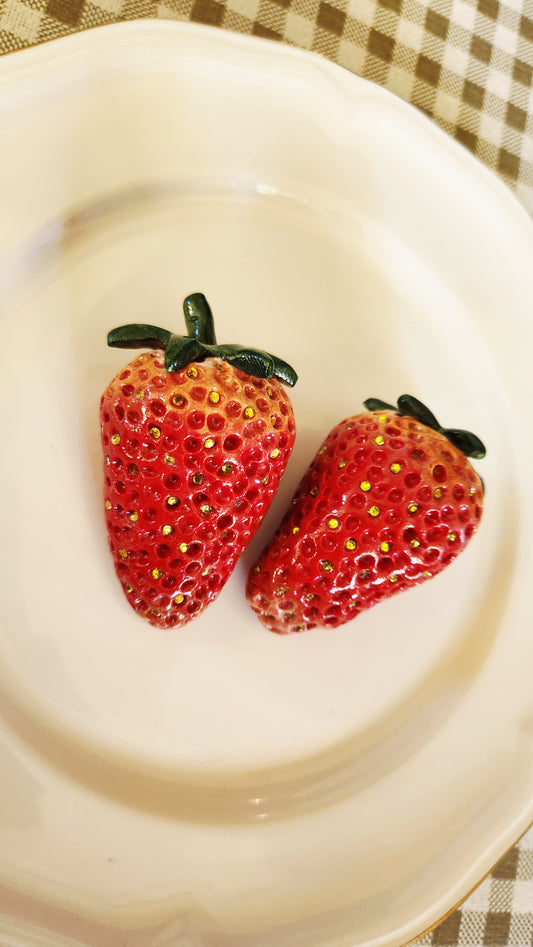 Strawberries — Handcrafted Food Sculpture
