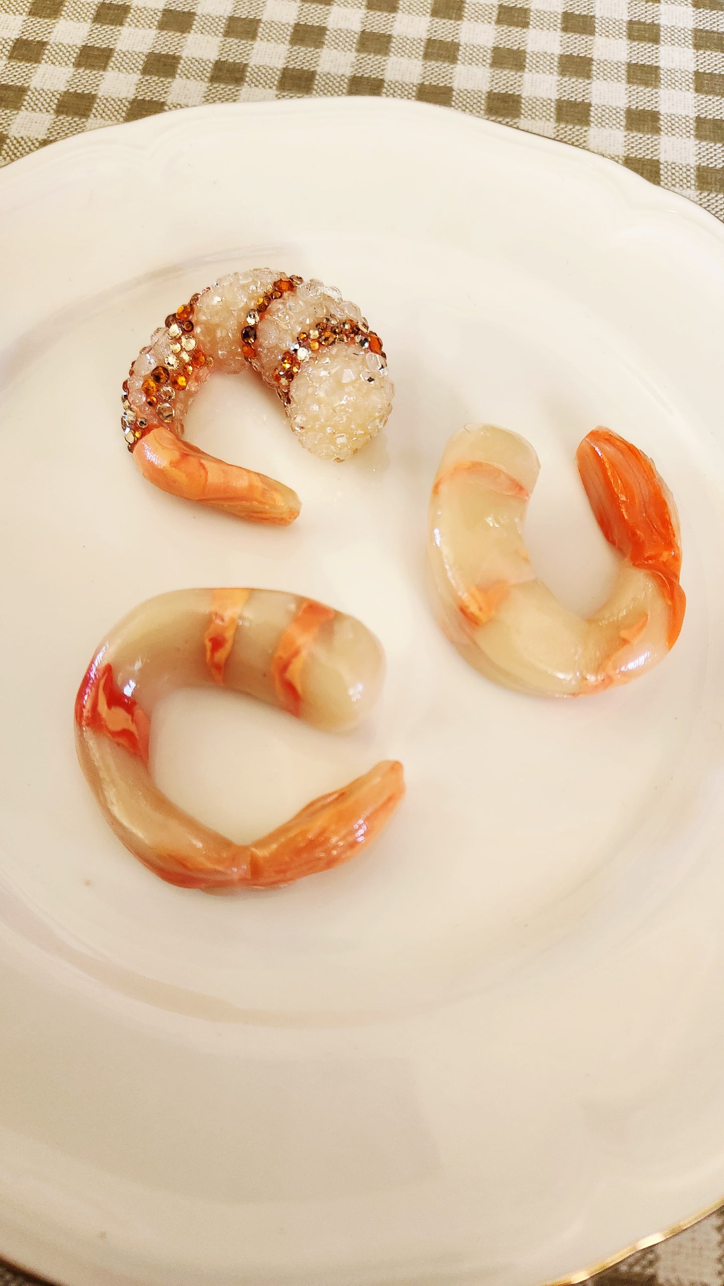 Shrimp — Handcrafted Food Sculpture