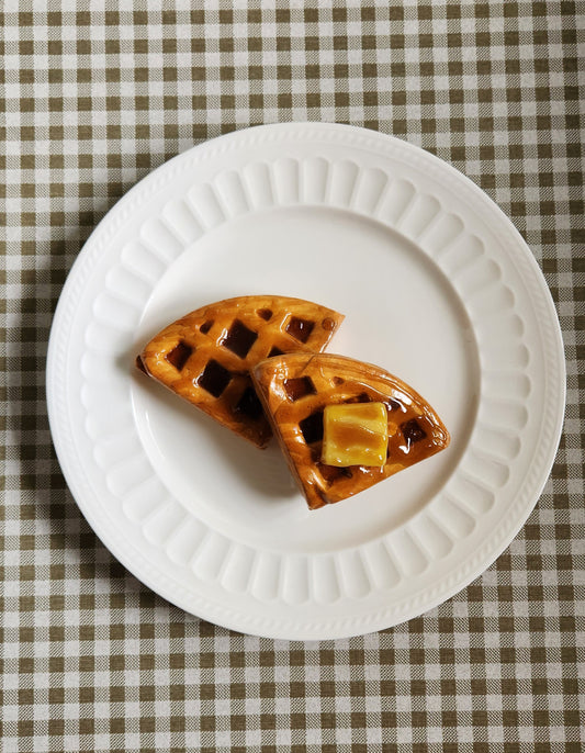 Waffles — Handcrafted Food Sculpture