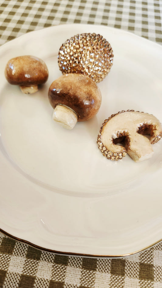 Mushrooms — Handcrafted Food Sculpture