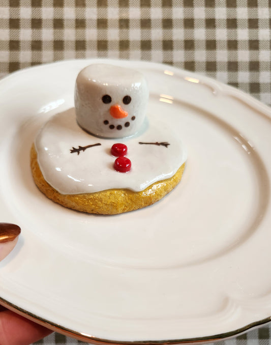 Tea with Mrs. CLAUS | ON Plate | Hand-sculpted Hyper-Realistic Food
