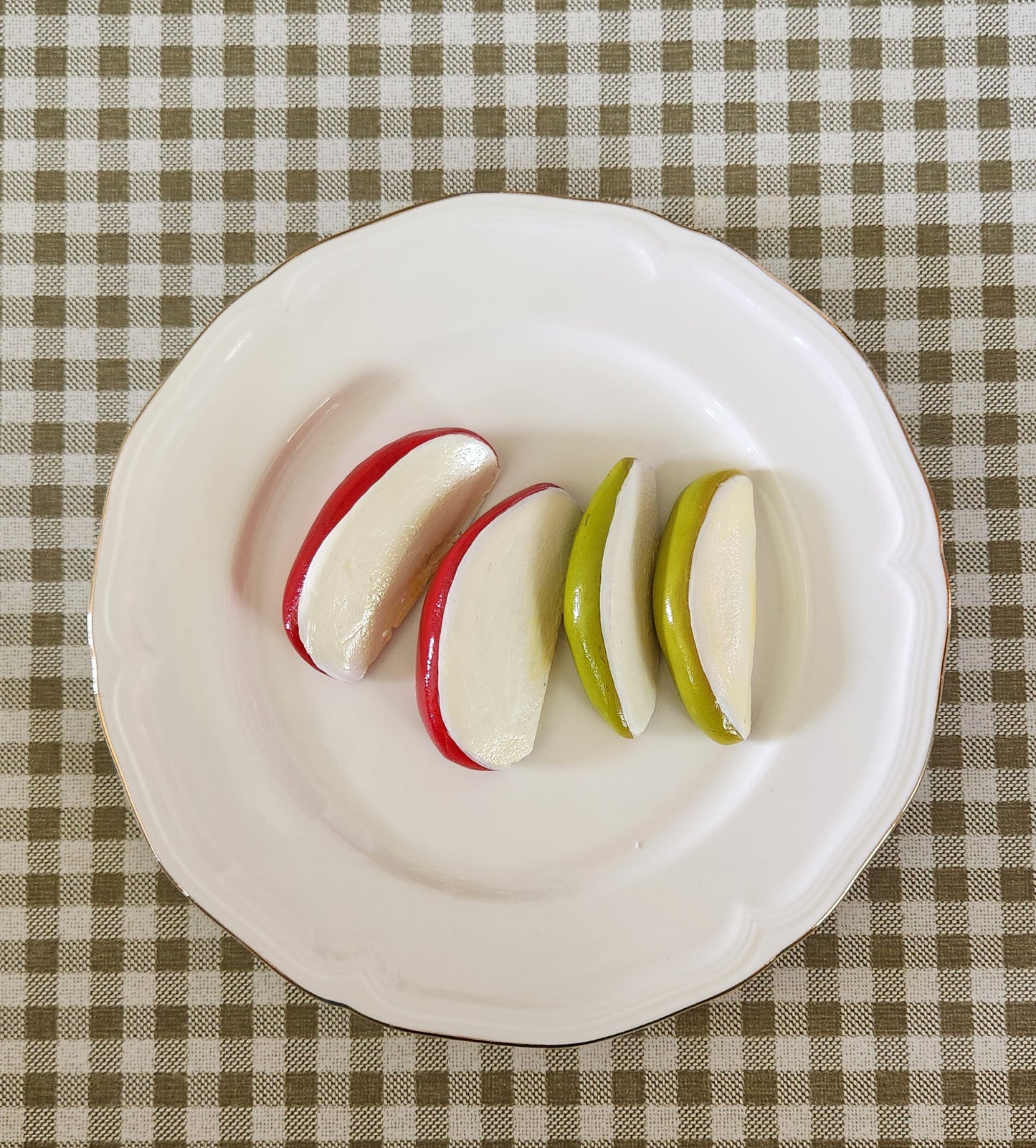 Apple Slices — Handcrafted Food Sculpture