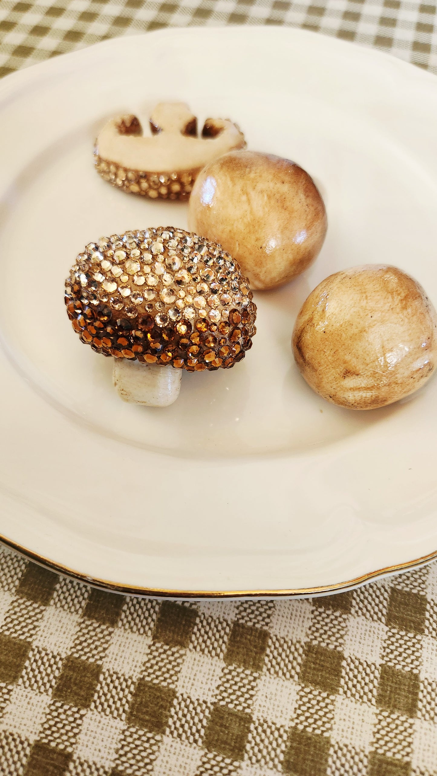 Mushrooms — Handcrafted Food Sculpture