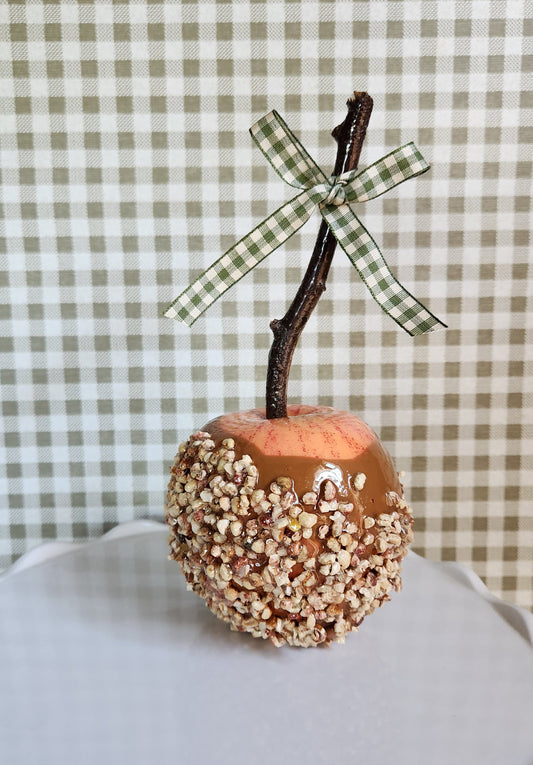 Candy Apple Hand-Finished | Full-Sized Decorative Fall & Halloween Decor