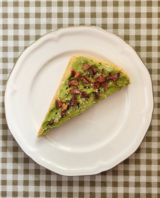 Bacon Avocado Toast — Handcrafted Food Sculpture