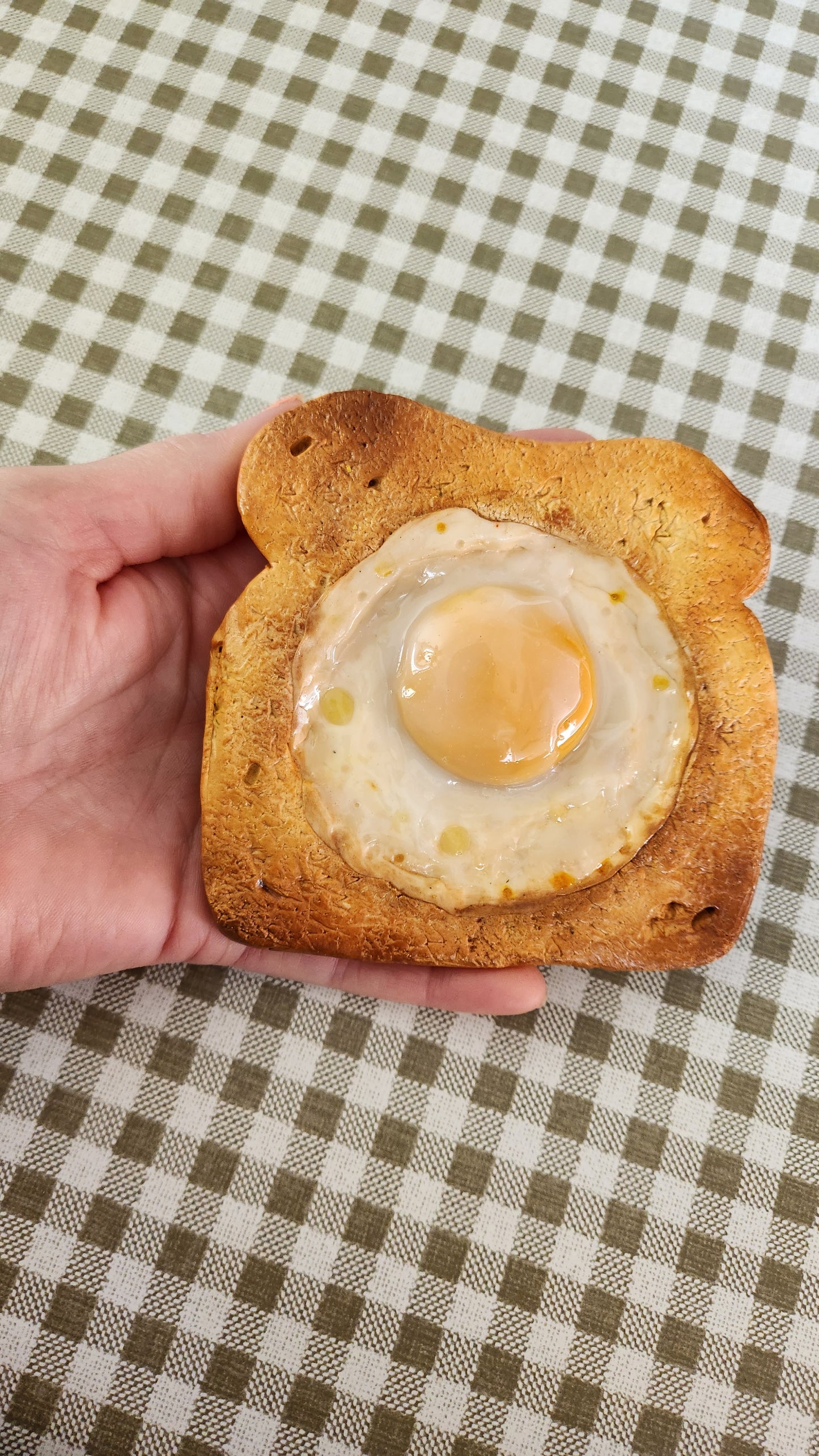 Nest Egg Toast — Handcrafted Food Sculpture