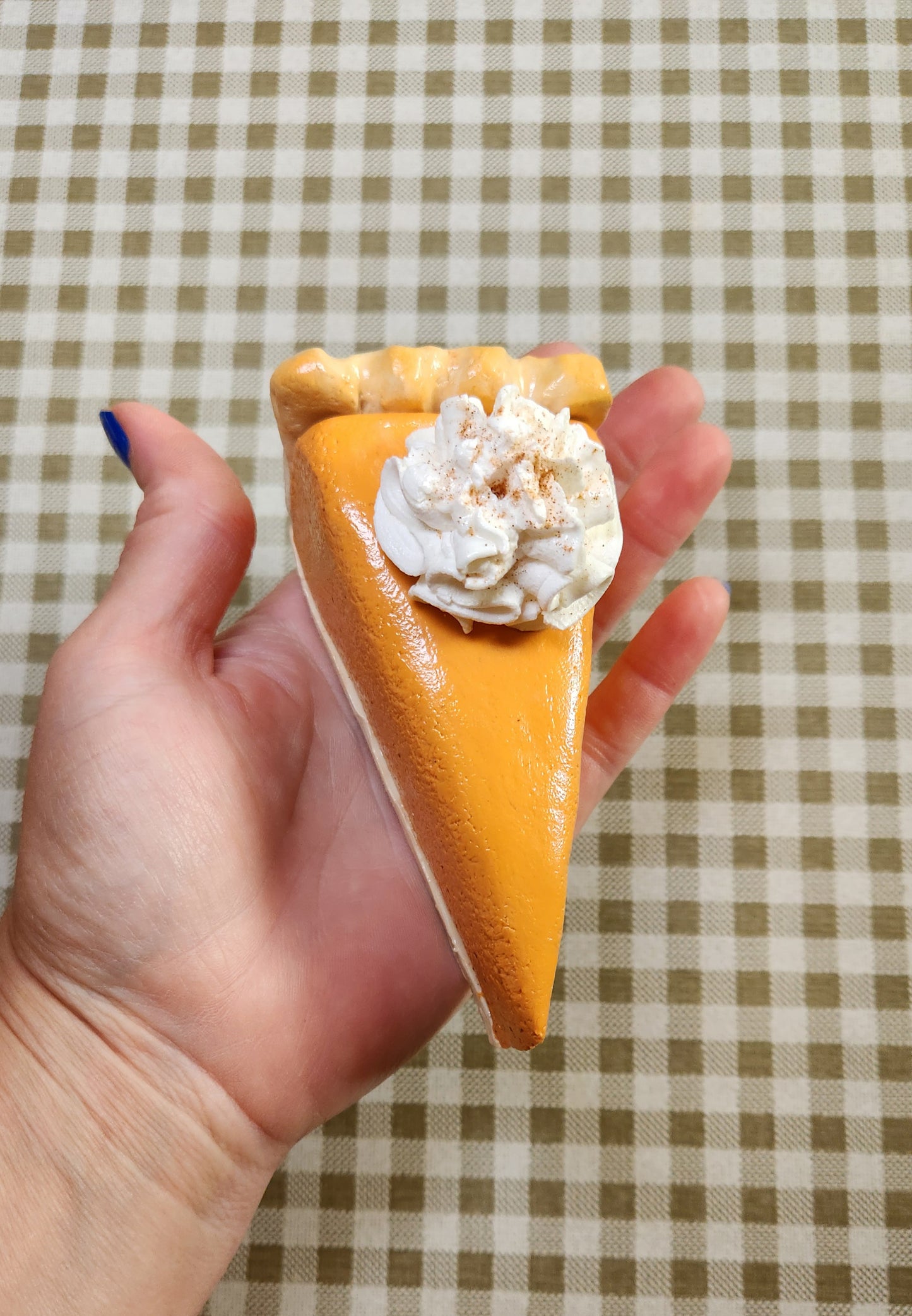 Pumpkin Pie — Handcrafted Food Sculpture