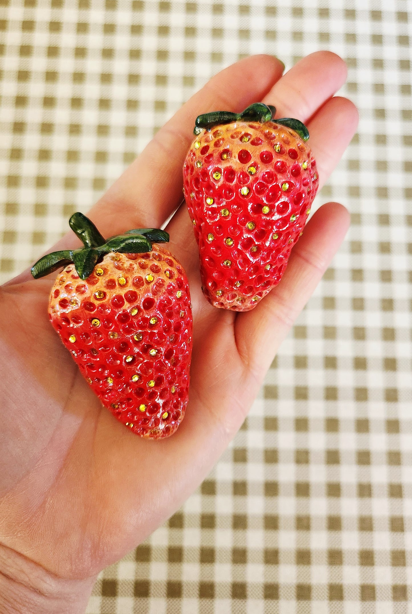 Strawberries — Handcrafted Food Sculpture