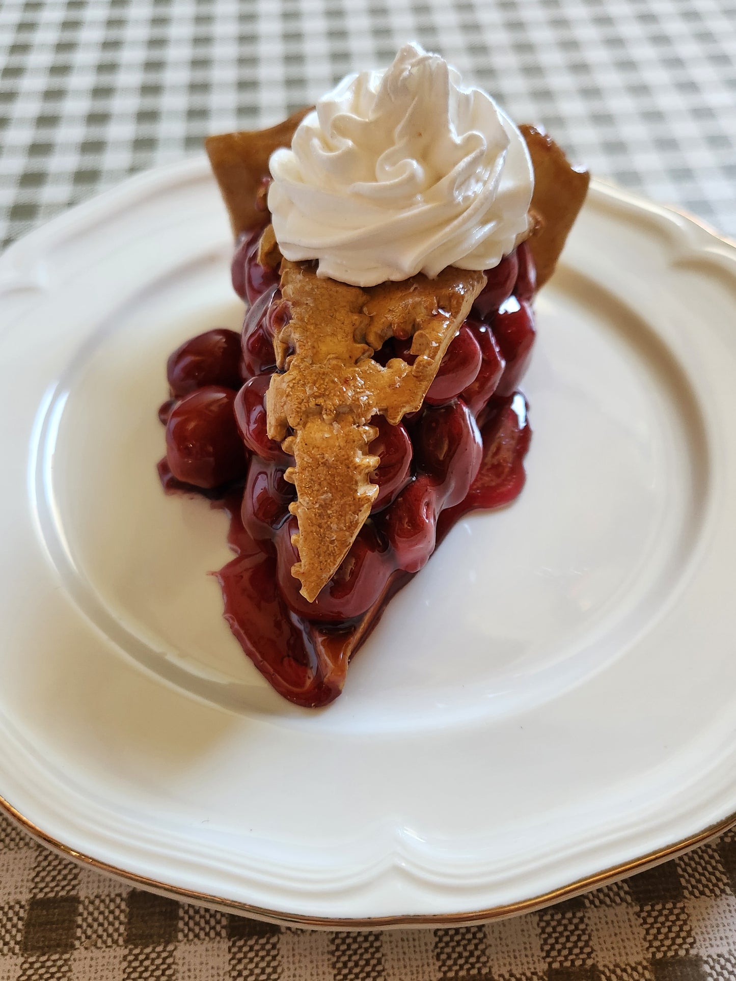 Cherry Pie — Handcrafted Food Sculpture