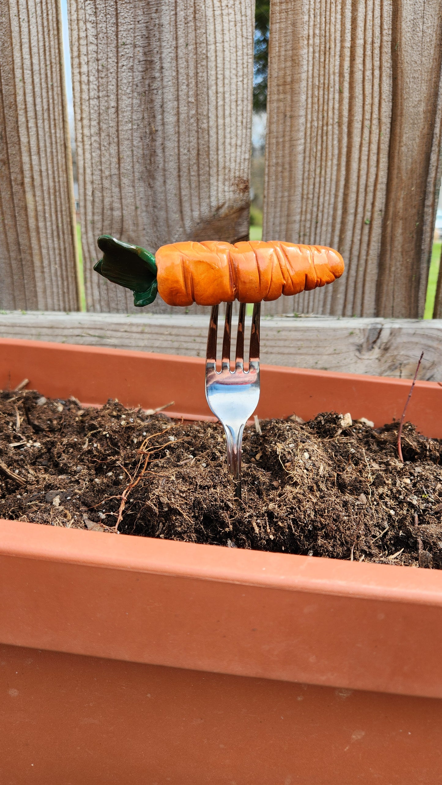 Garden Marker - Hand-sculpted