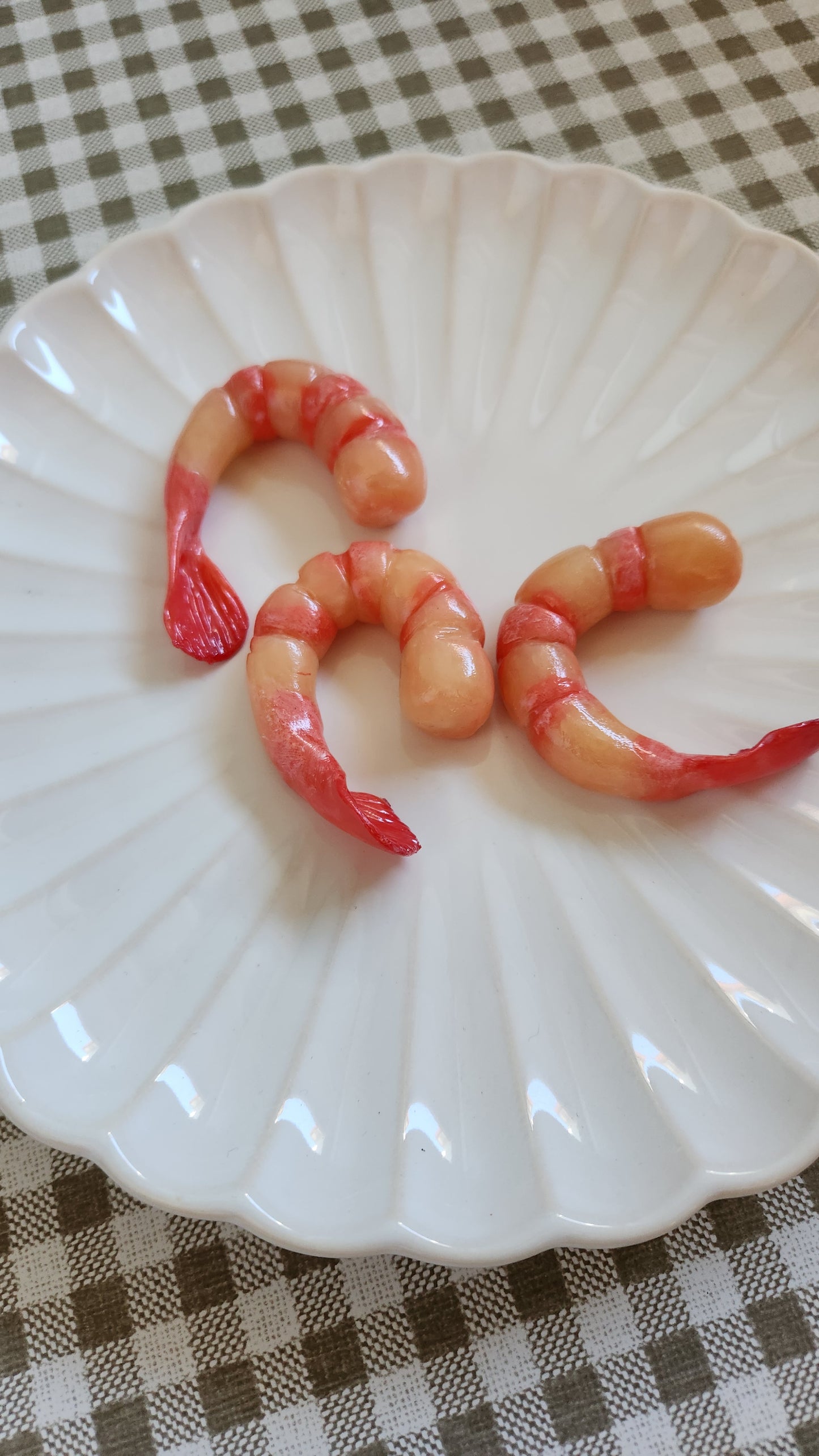 Shrimp— Handcrafted Food Sculpture