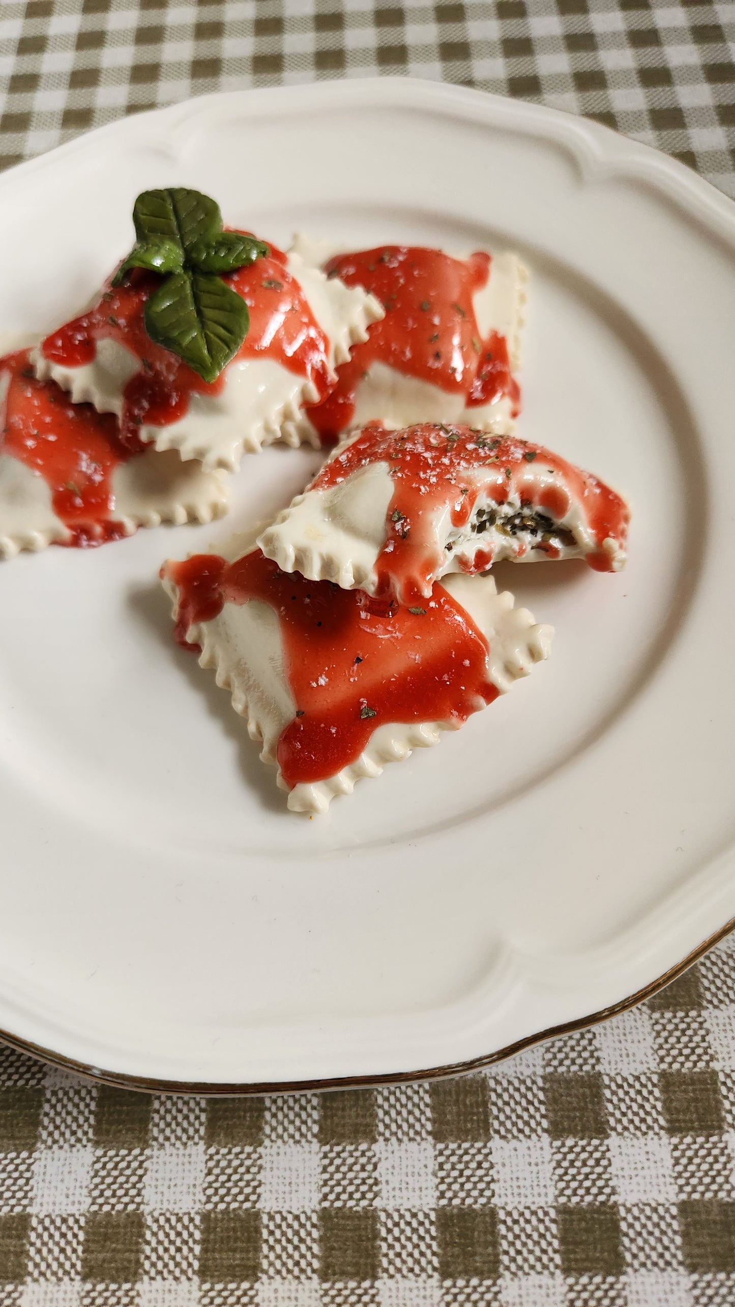 Ravioli — Handcrafted Food Sculpture