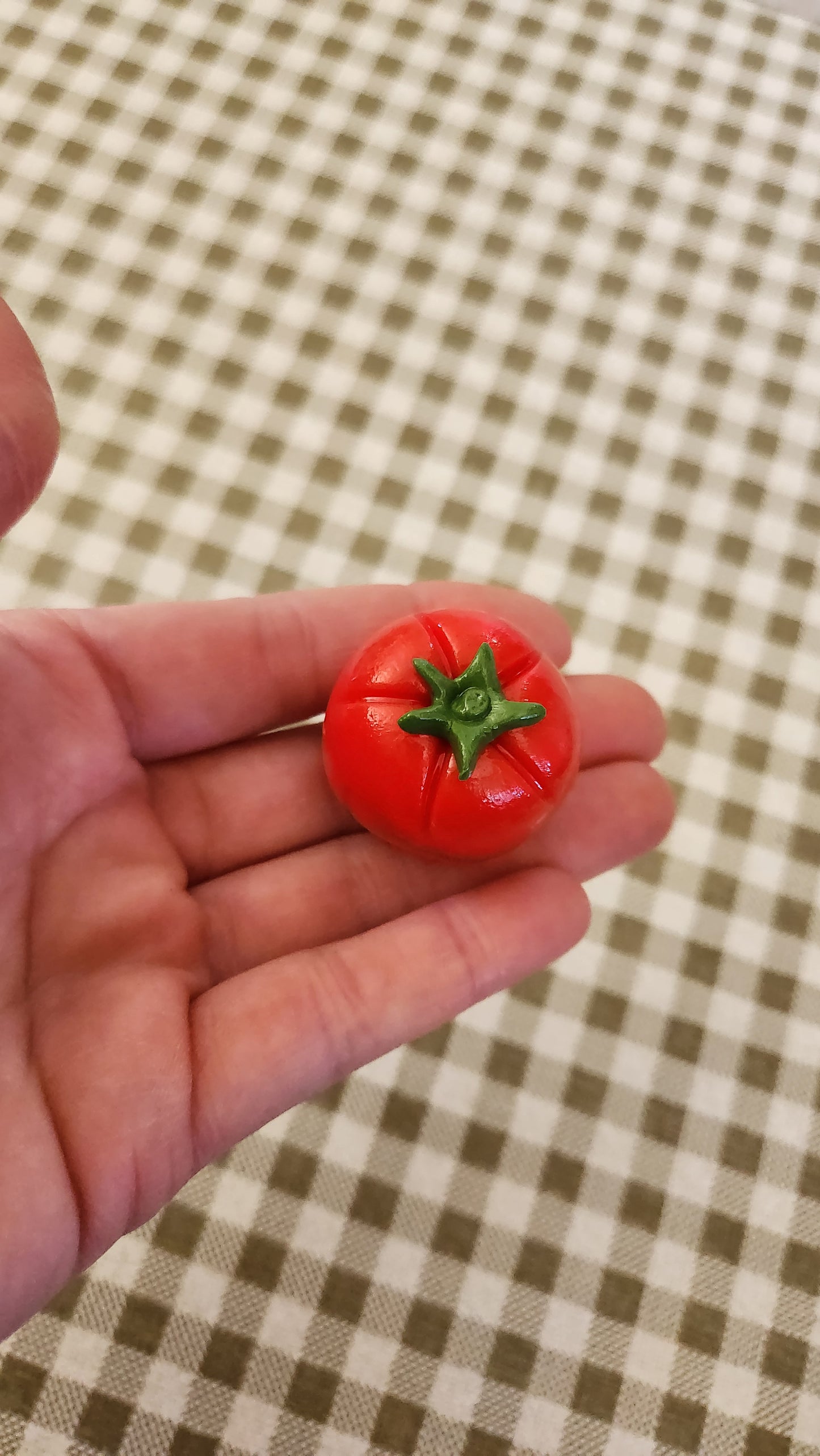 6 Cherry Tomatoes — Handcrafted Food Sculpture