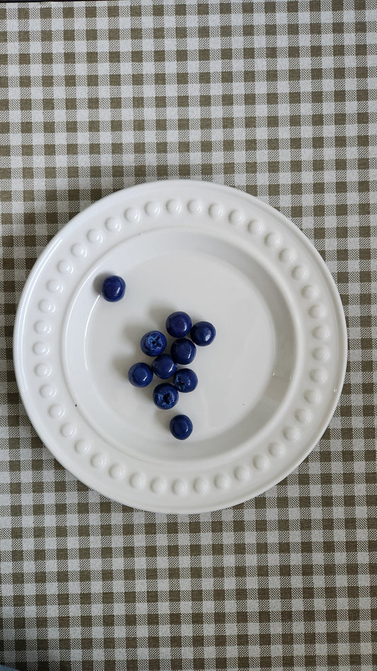 Set of 10 Blueberries— Handcrafted Food Sculpture