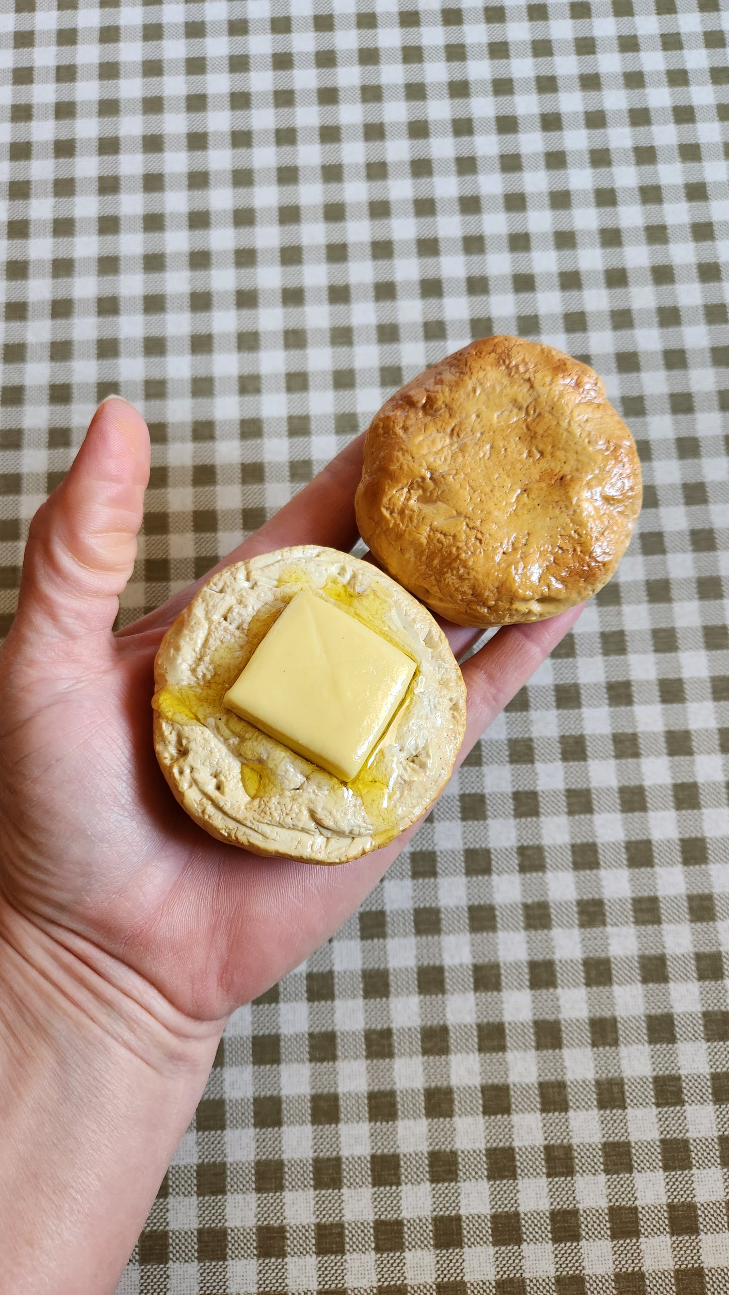 Buttered Biscuit — Handcrafted Food Sculpture