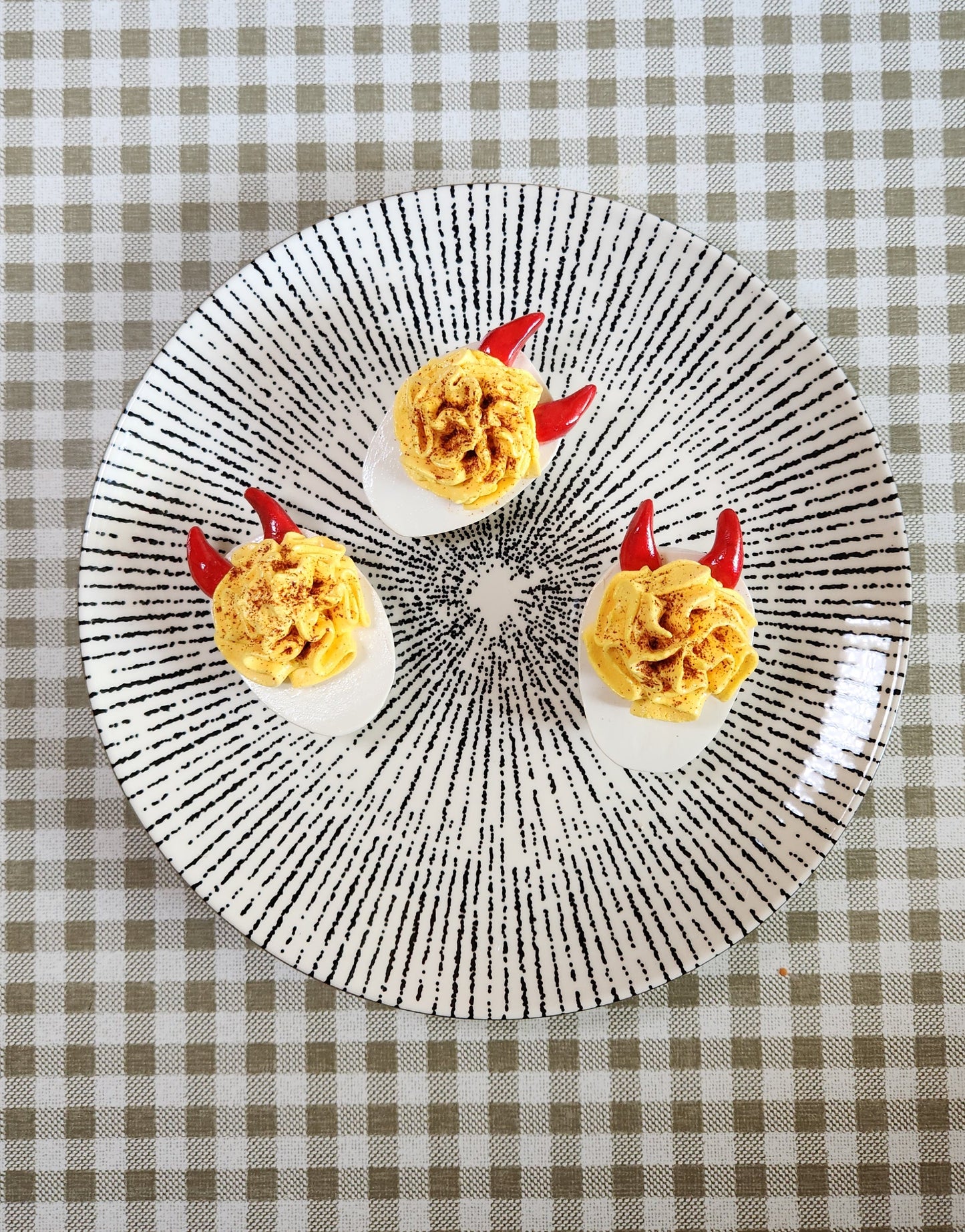 Devilish Eggs— Handcrafted Food Sculpture