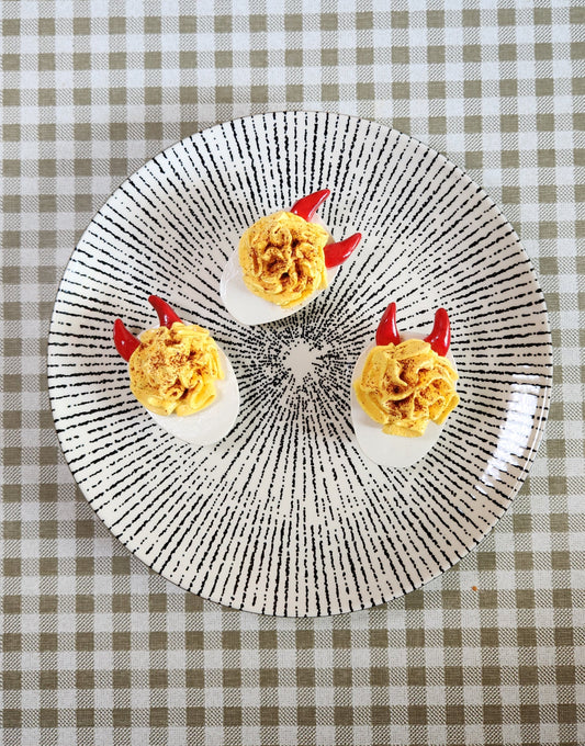 Devilish Eggs— Handcrafted Food Sculpture