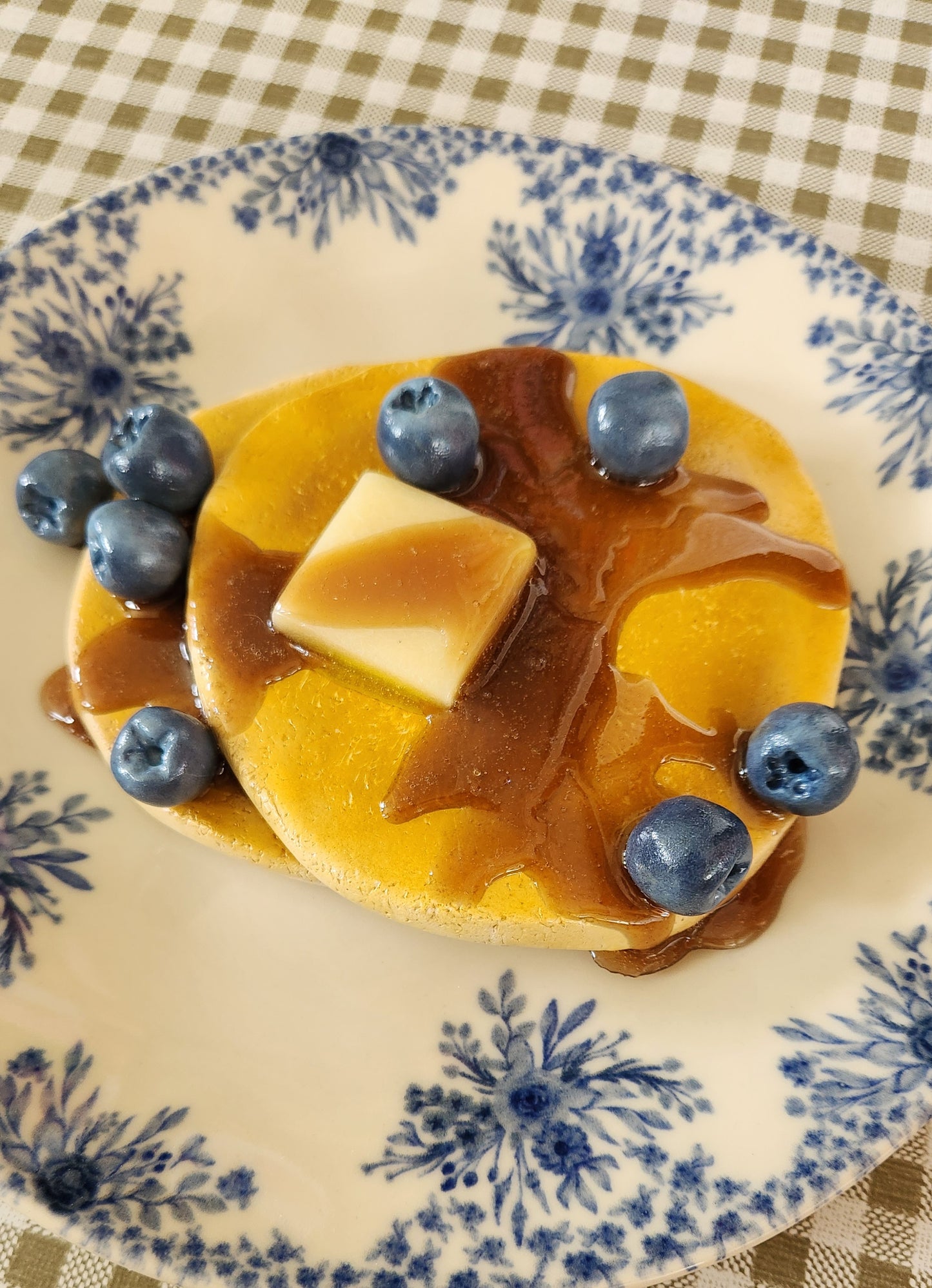 Blueberry Pancakes — Handcrafted Food Sculpture
