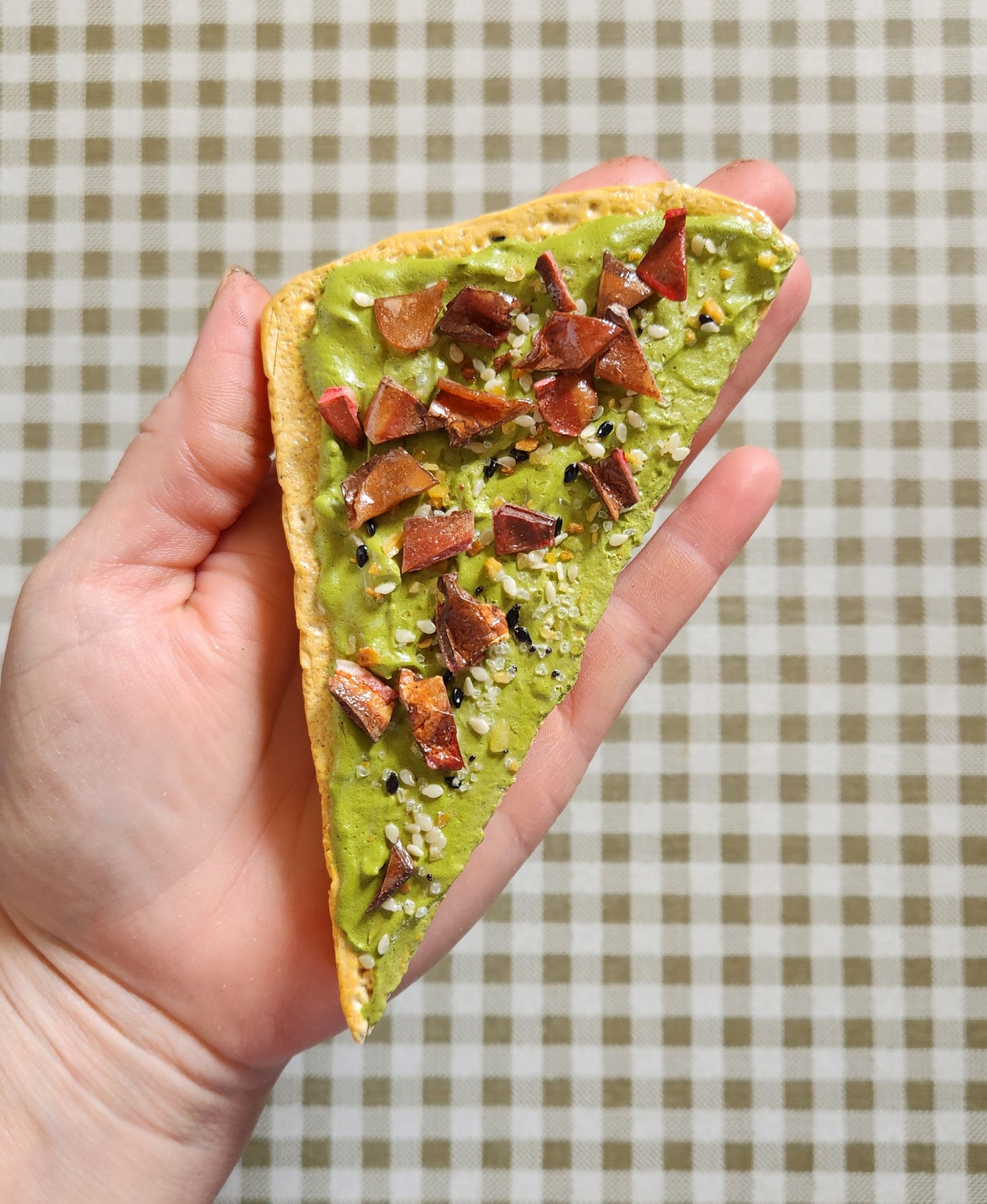 Bacon Avocado Toast — Handcrafted Food Sculpture