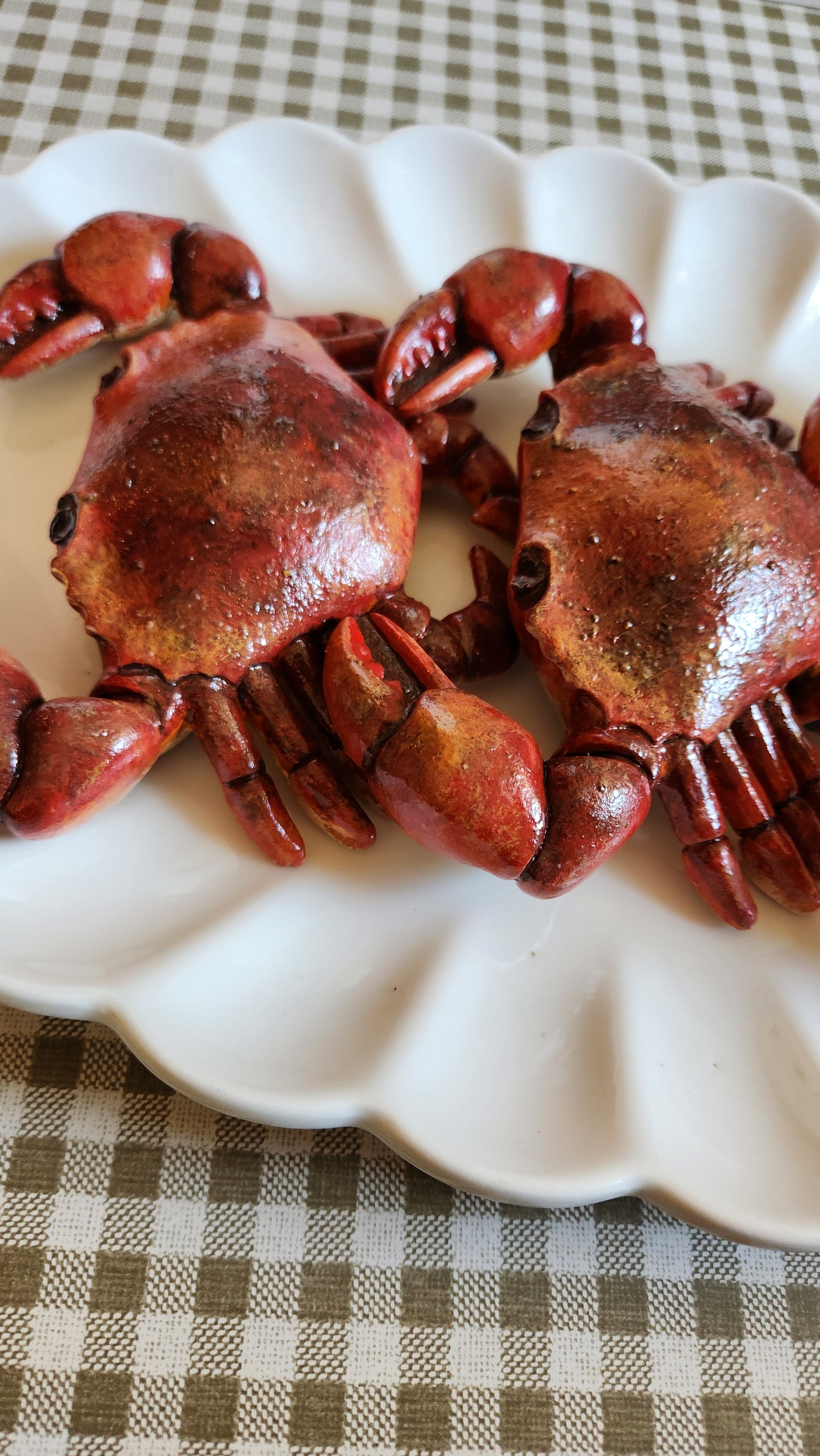 Crab— Handcrafted Food Sculpture