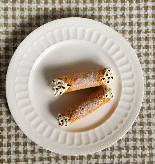 Chocolate Chip Cannoli— Handcrafted Food Sculpture