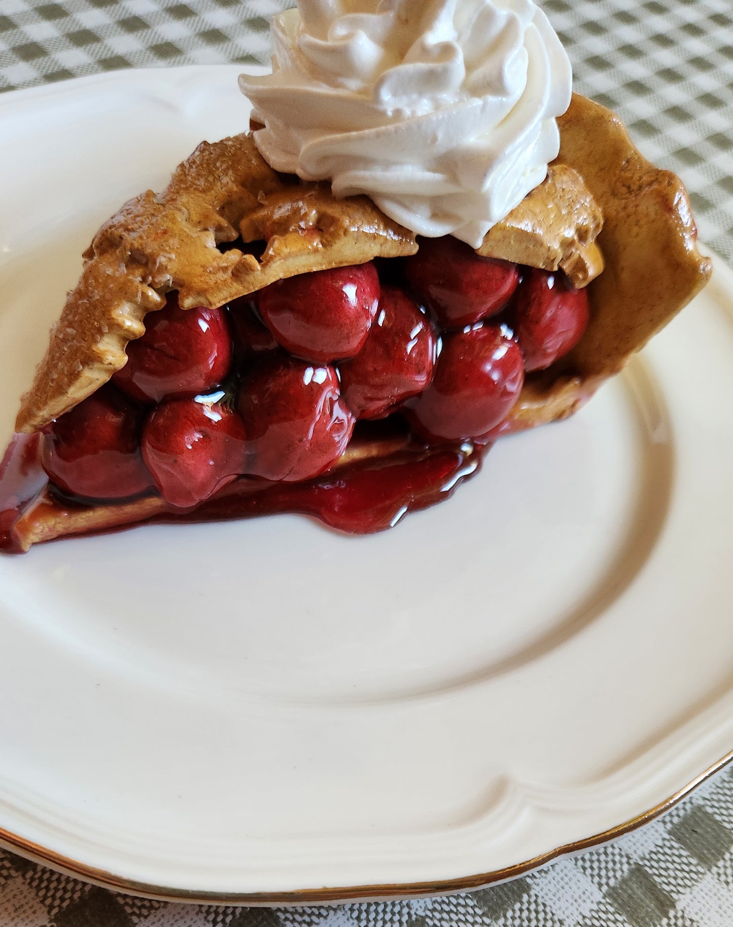 Cherry Pie — Handcrafted Food Sculpture