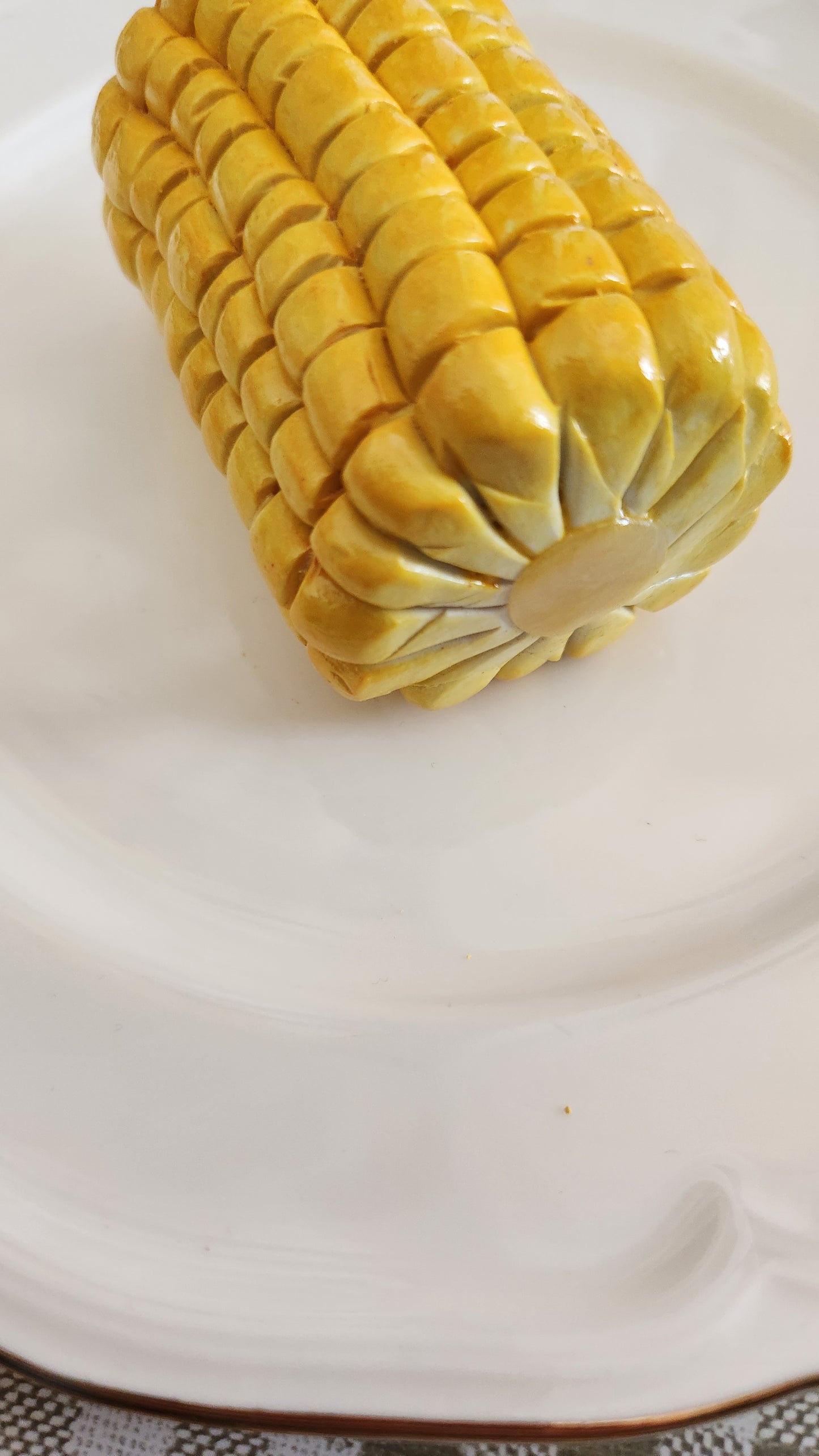 Corn — Handcrafted Food Sculpture