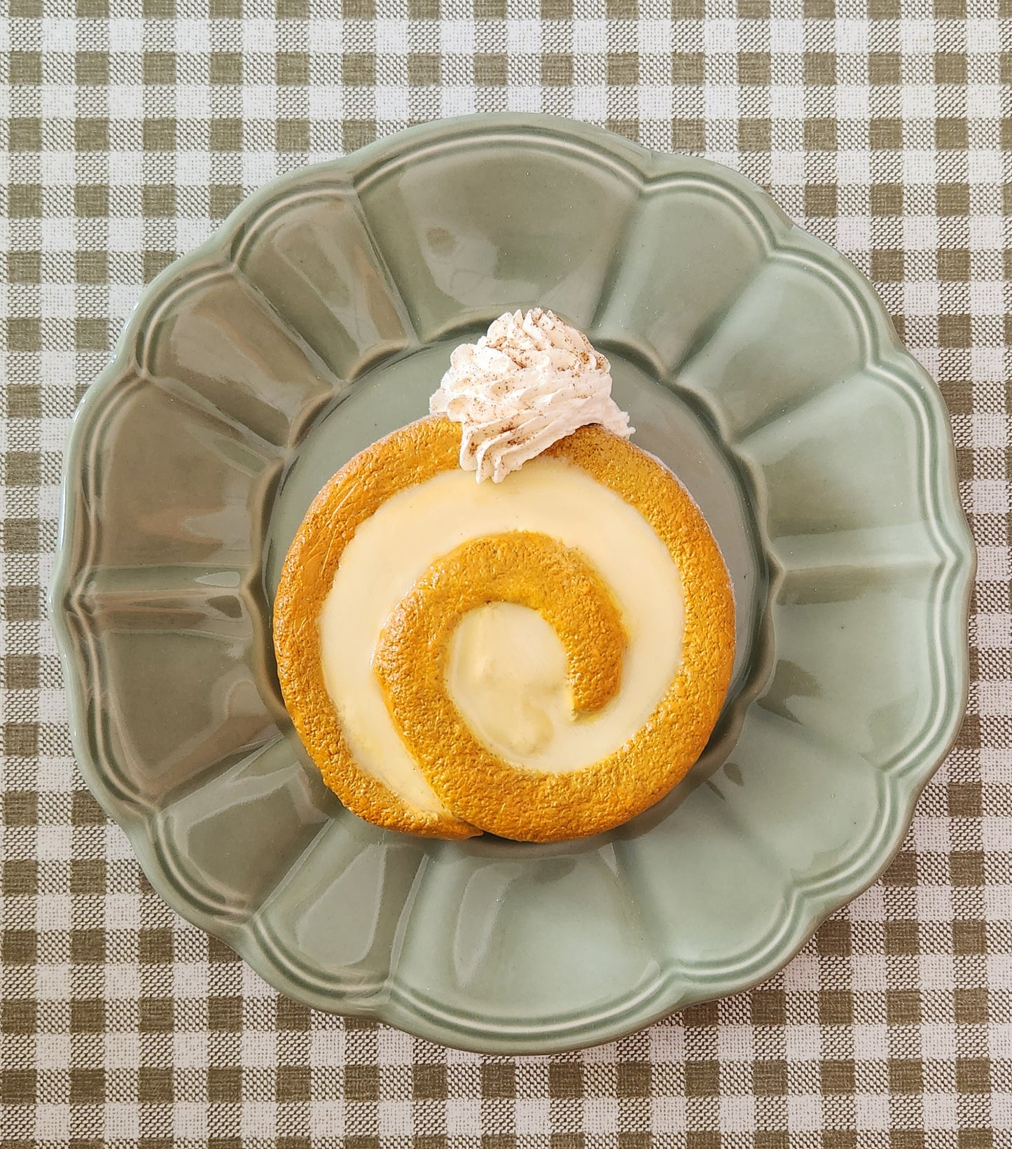 Pumpkin Roll — Handcrafted Food Sculpture
