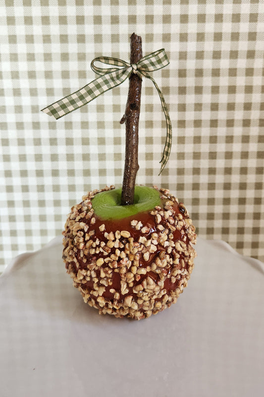 Candy Apple Hand-Finished | Full-Sized Decorative Fall & Halloween Decor