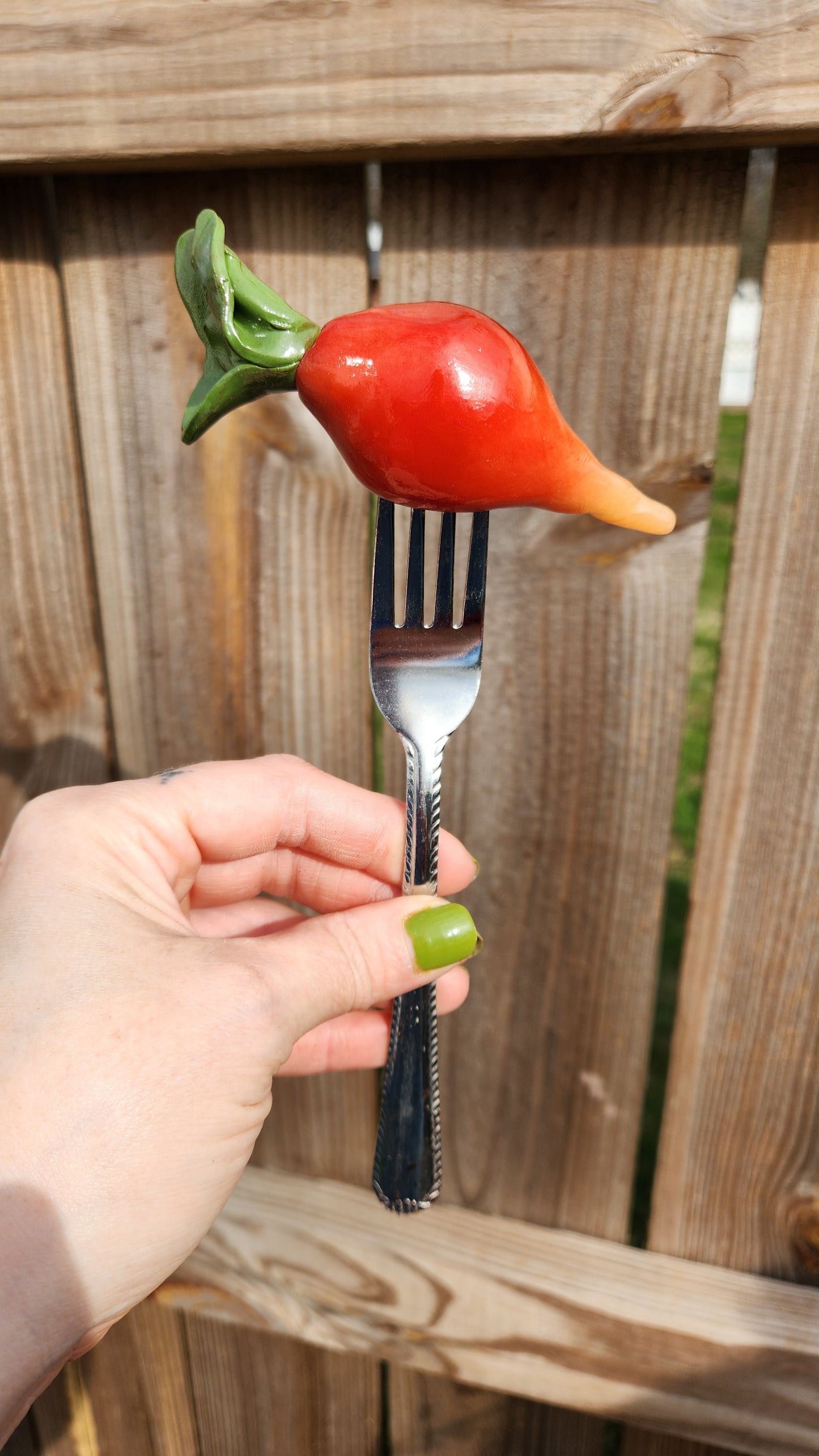 Garden Marker - Hand-sculpted