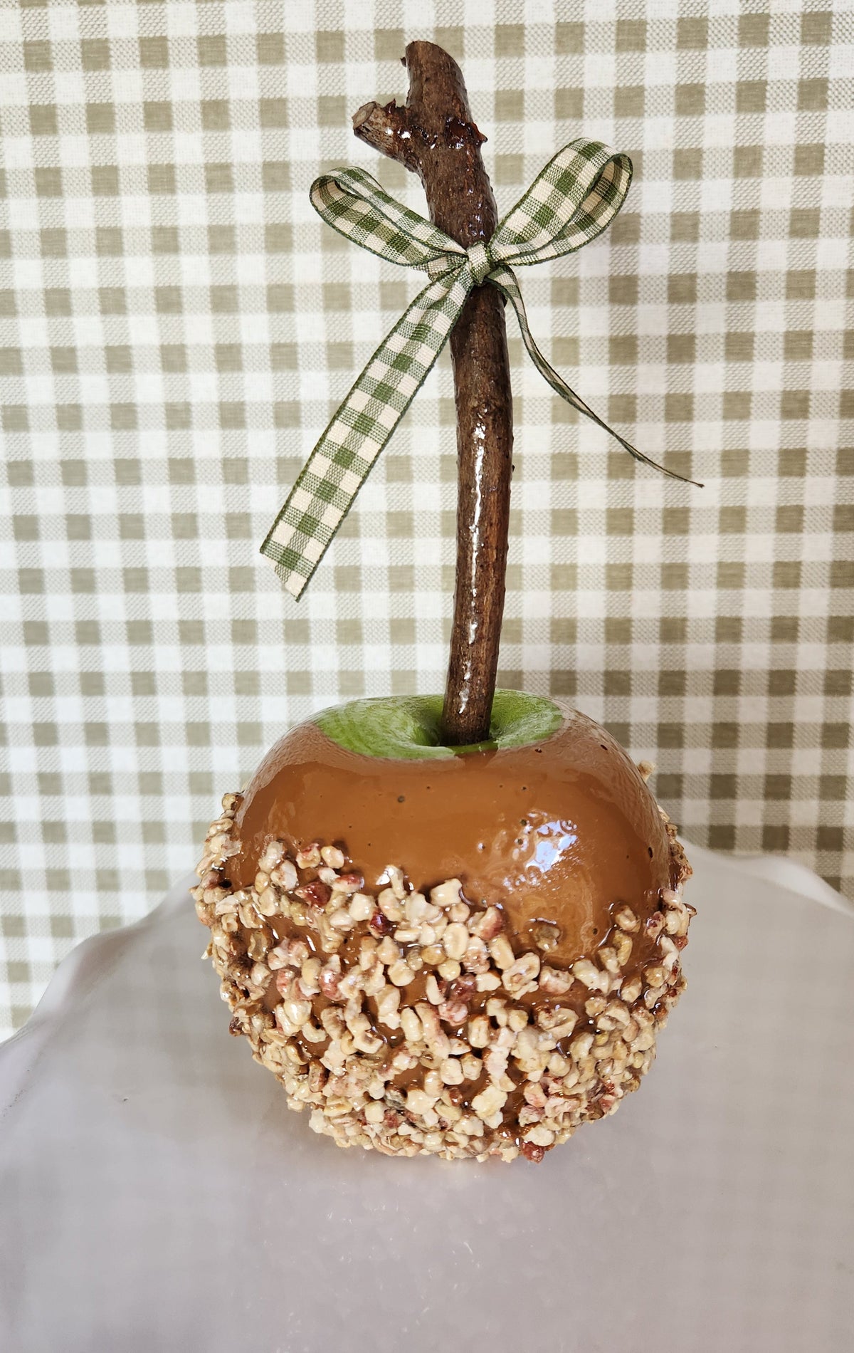 Candy Apple Hand-Finished | Full-Sized Decorative Fall & Halloween Decor
