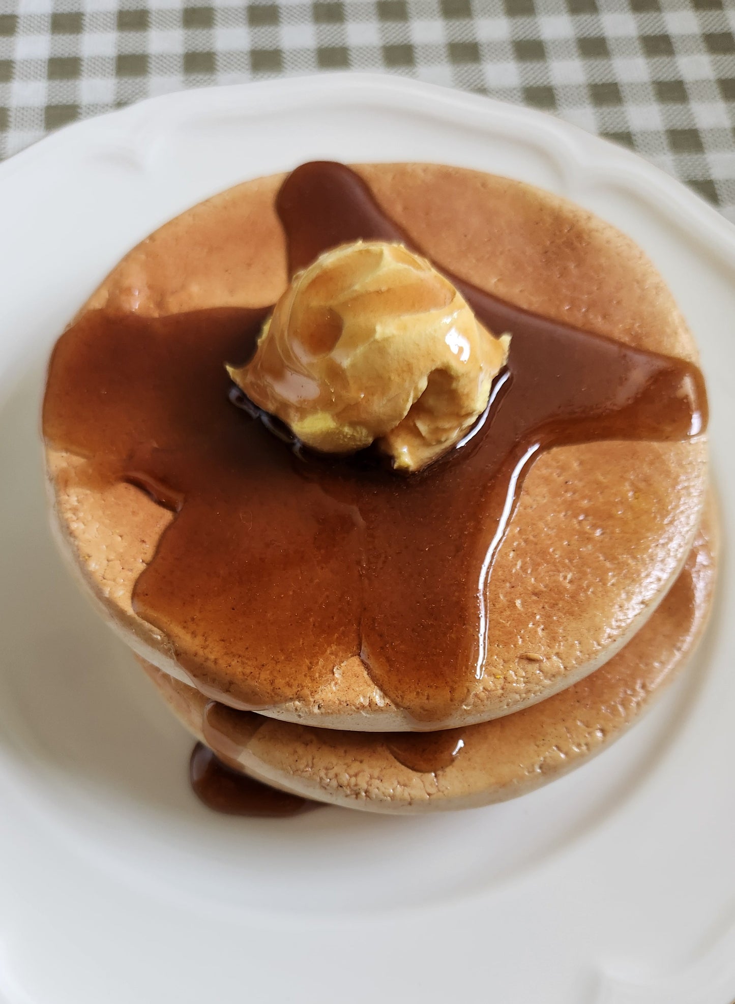 Stack of 3 Pancakes — Handcrafted Food Sculpture