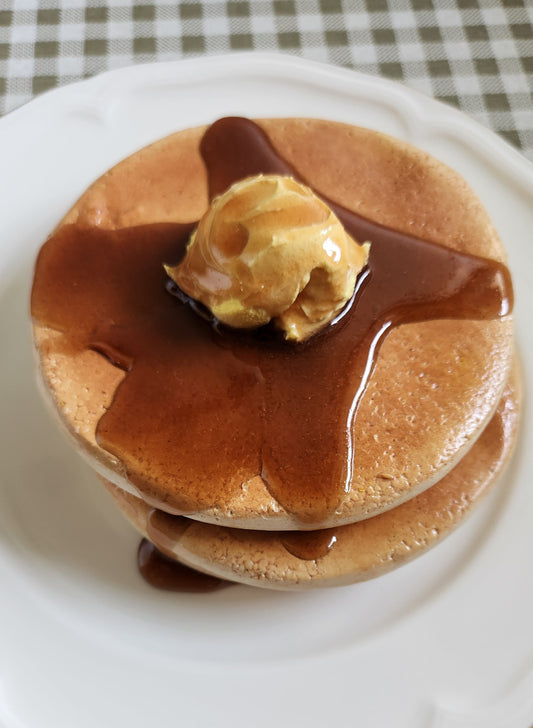 Stack of 3 Pancakes — Handcrafted Food Sculpture