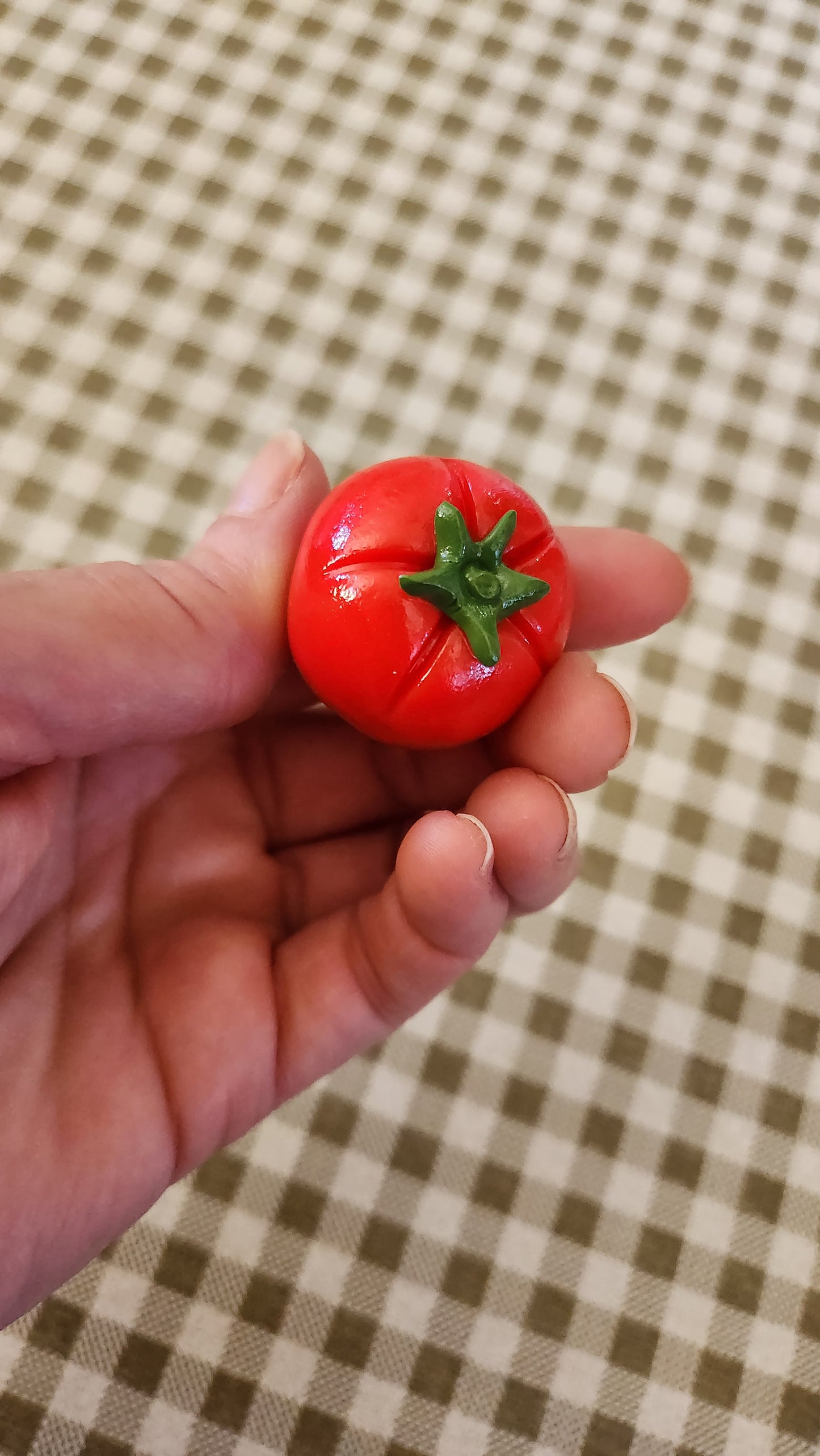 6 Cherry Tomatoes — Handcrafted Food Sculpture