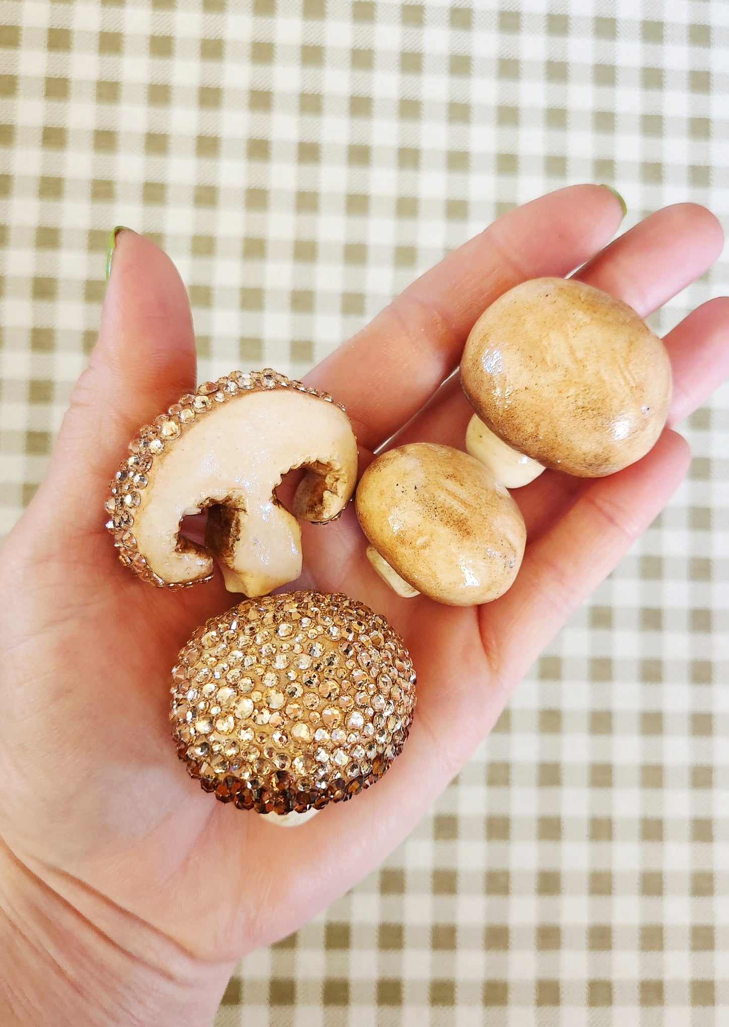 Mushrooms — Handcrafted Food Sculpture