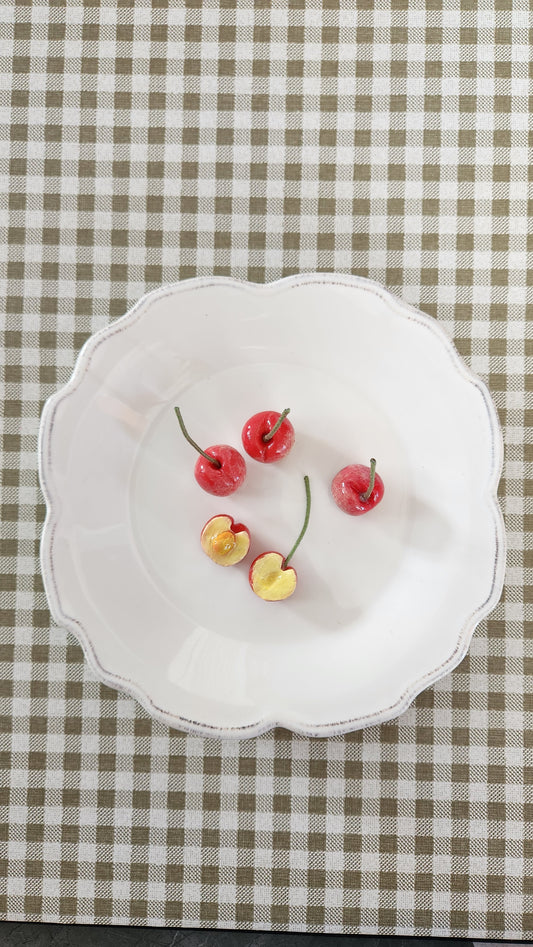 Rainier Cherries Handcrafted Food Sculpture