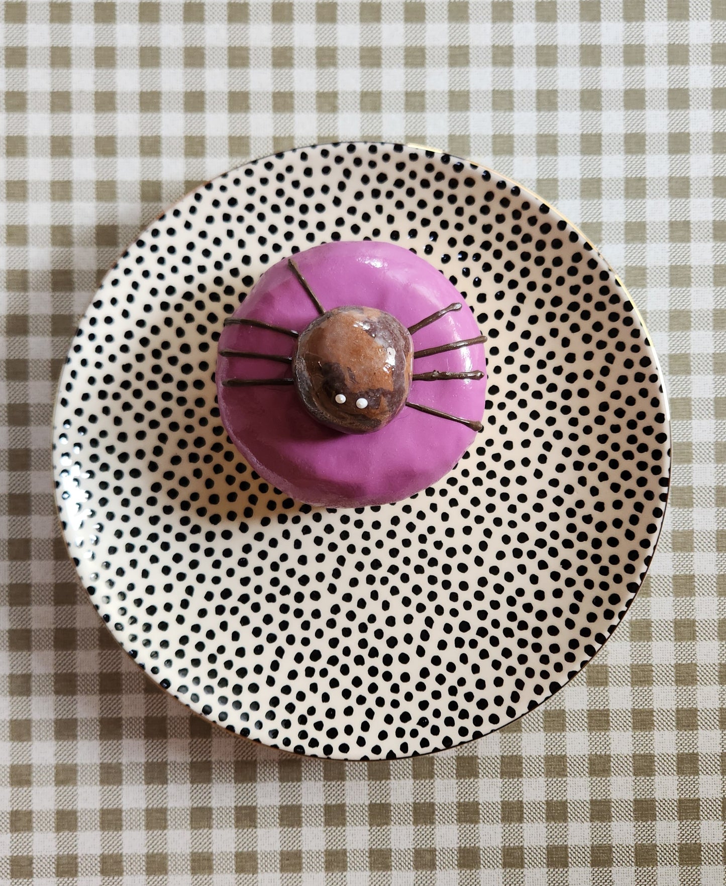 Spider Donut— Handcrafted Food Sculpture