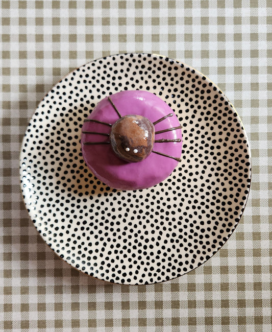 Spider Donut— Handcrafted Food Sculpture